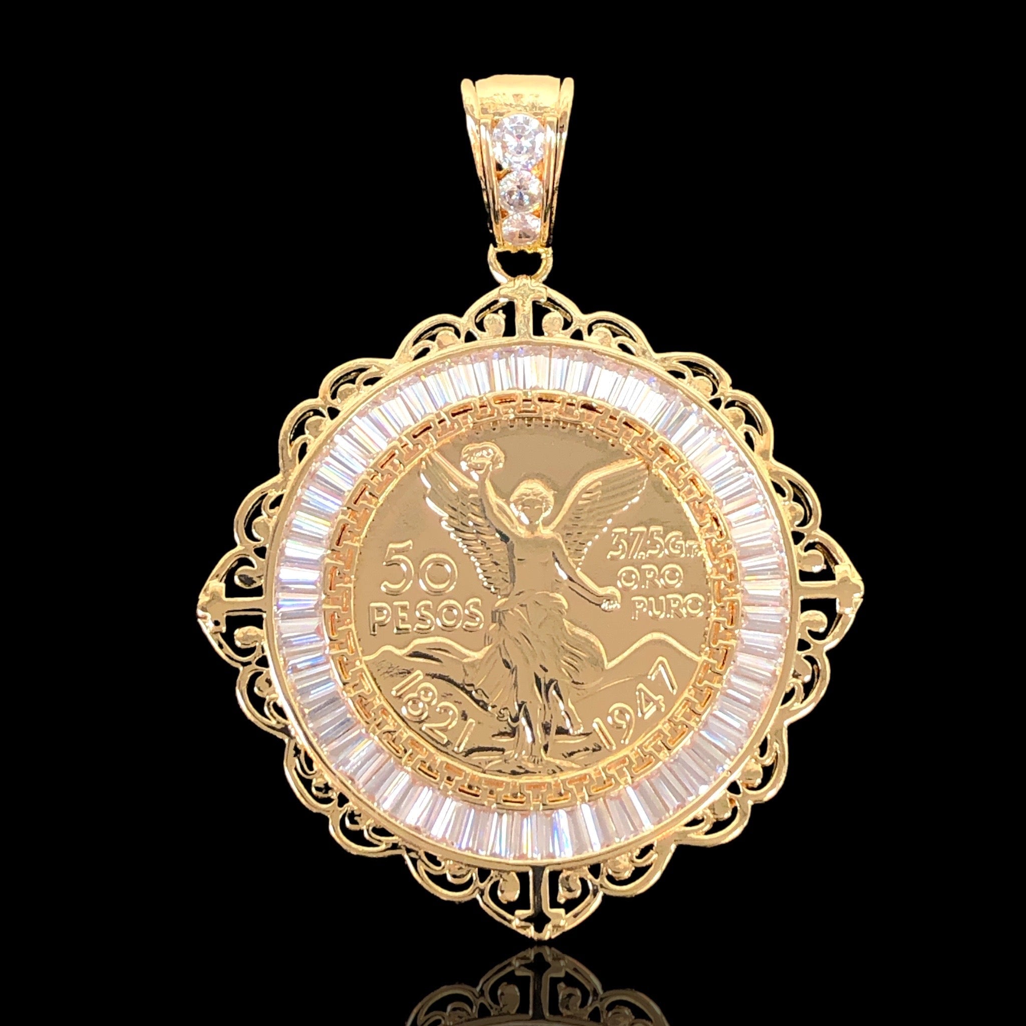 Oro Laminado Gold Filled Centanario- Kuania Jewelry