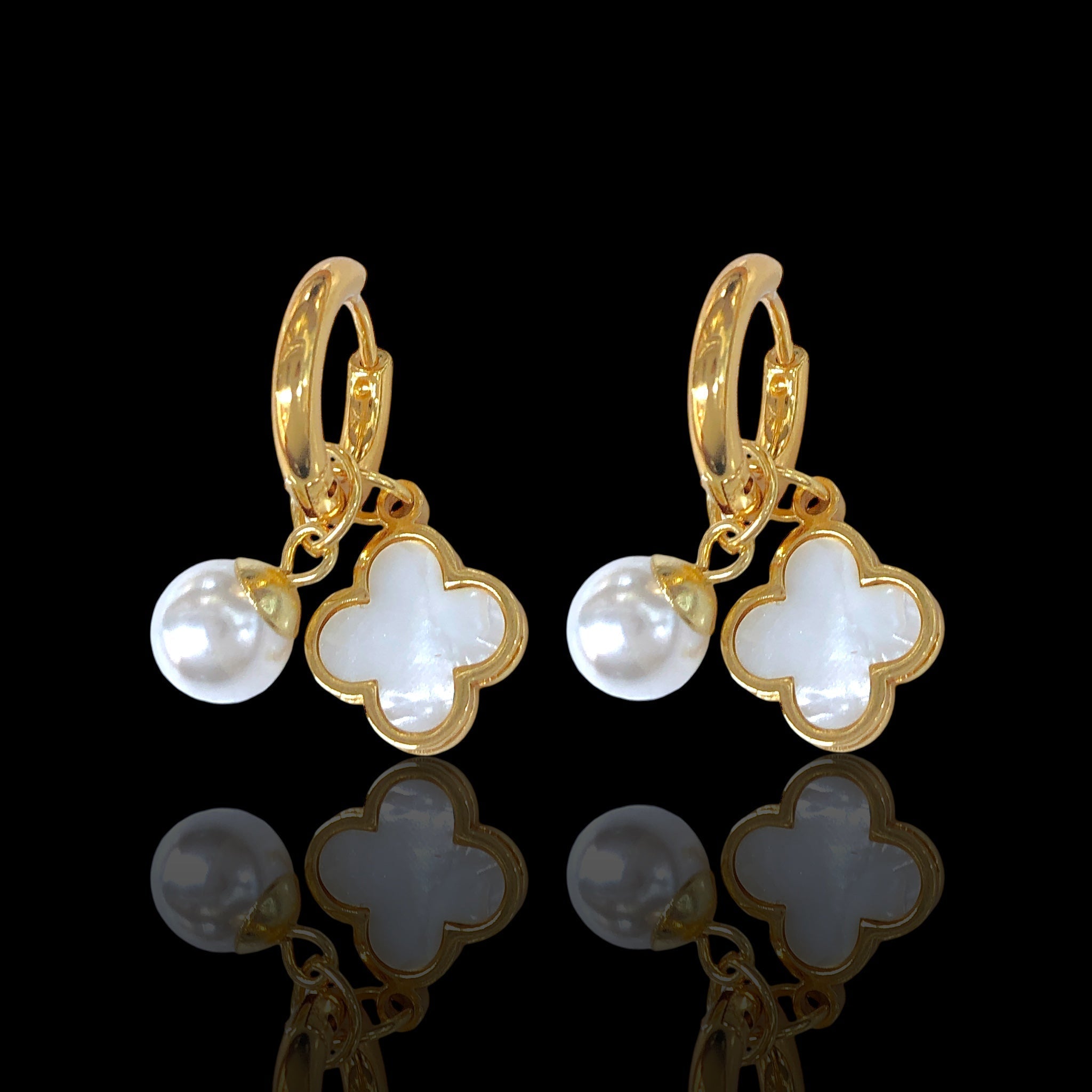 Oro Laminado Gold Filled Earrings- Kuania Jewelry