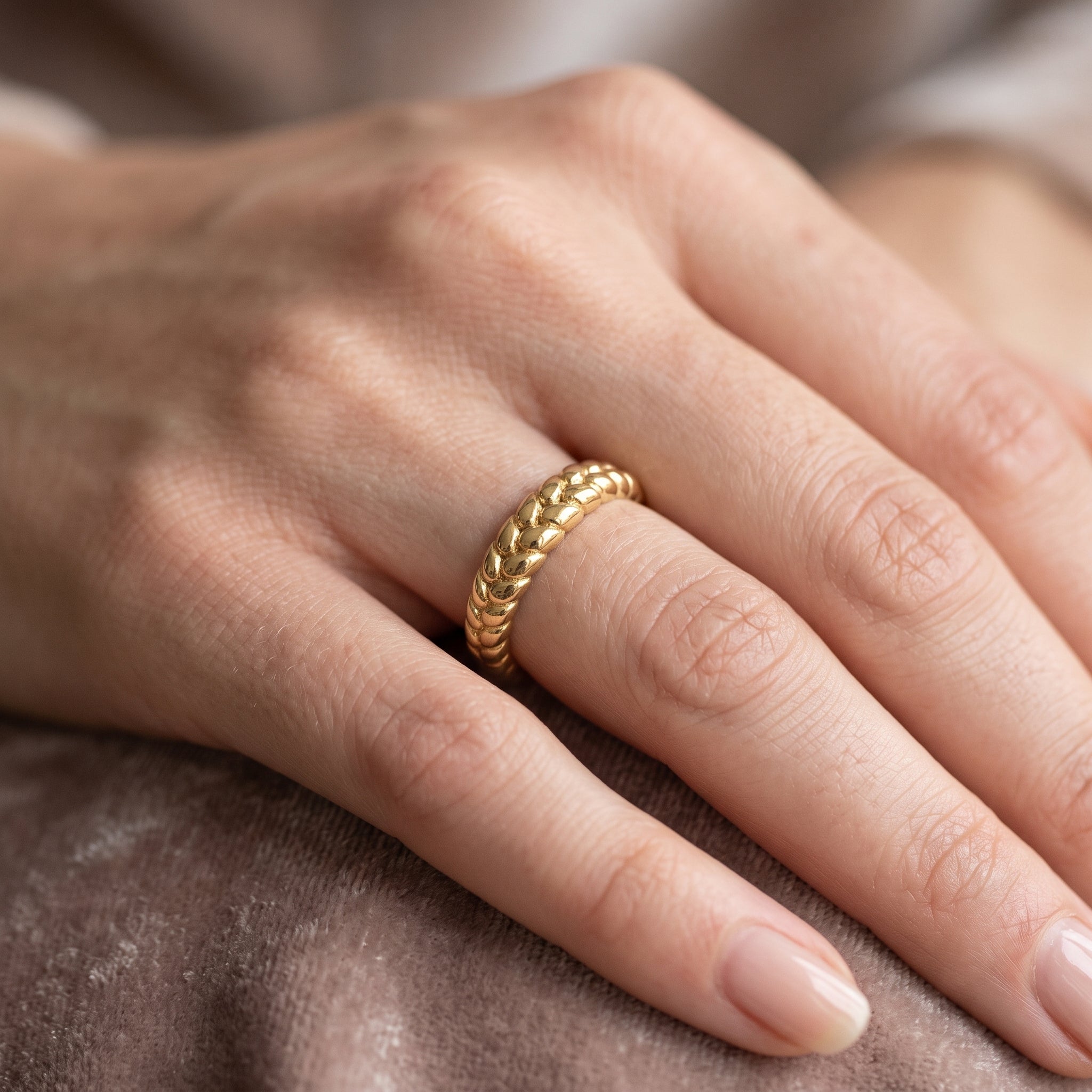 316L Stainless Steel Viking's Braided Knot Ring