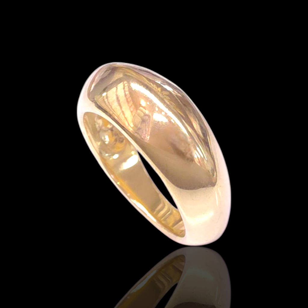 Gold Filled Stainless Steel Firenze Royal Dôme Ring