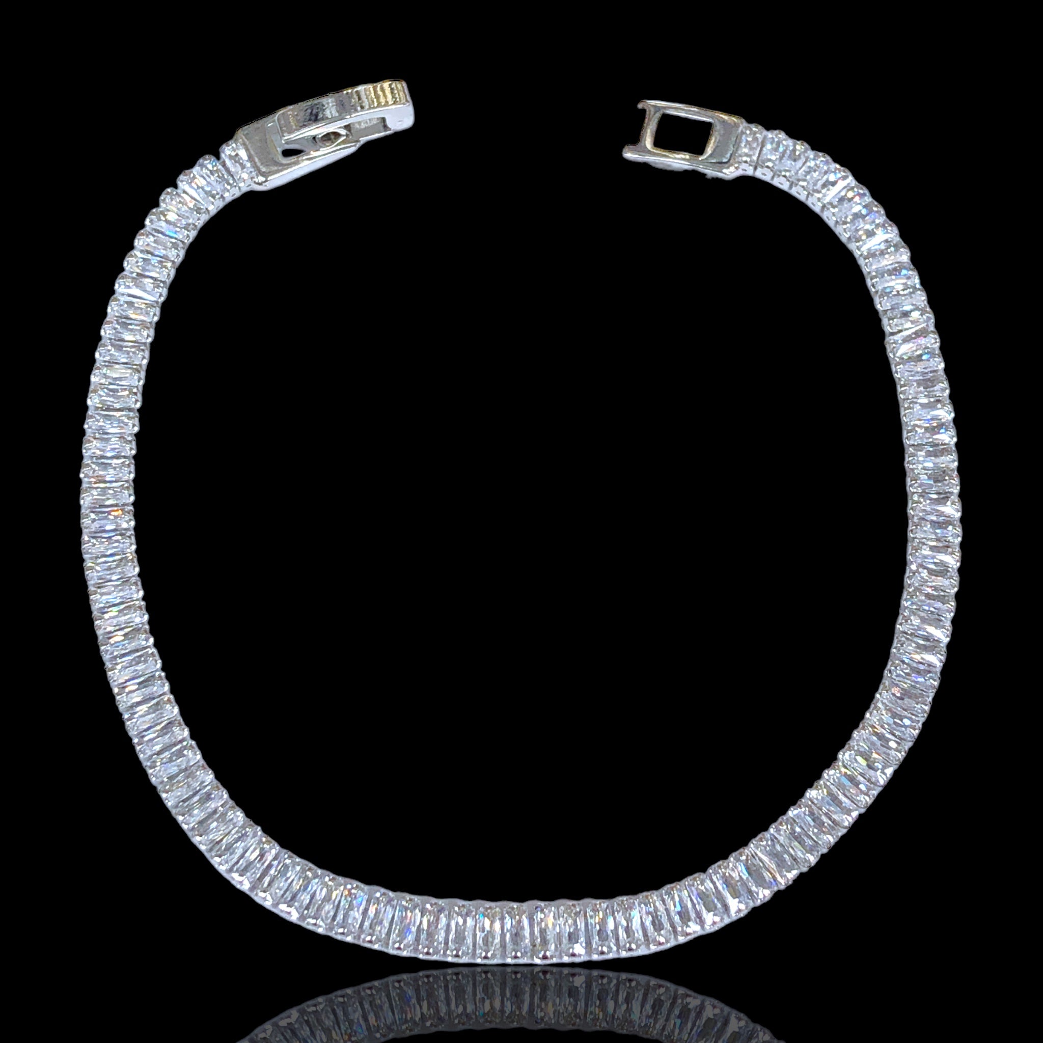 18k Gold Filled Royal Viceroy CZ Bracelet - Kuania Oro Laminado