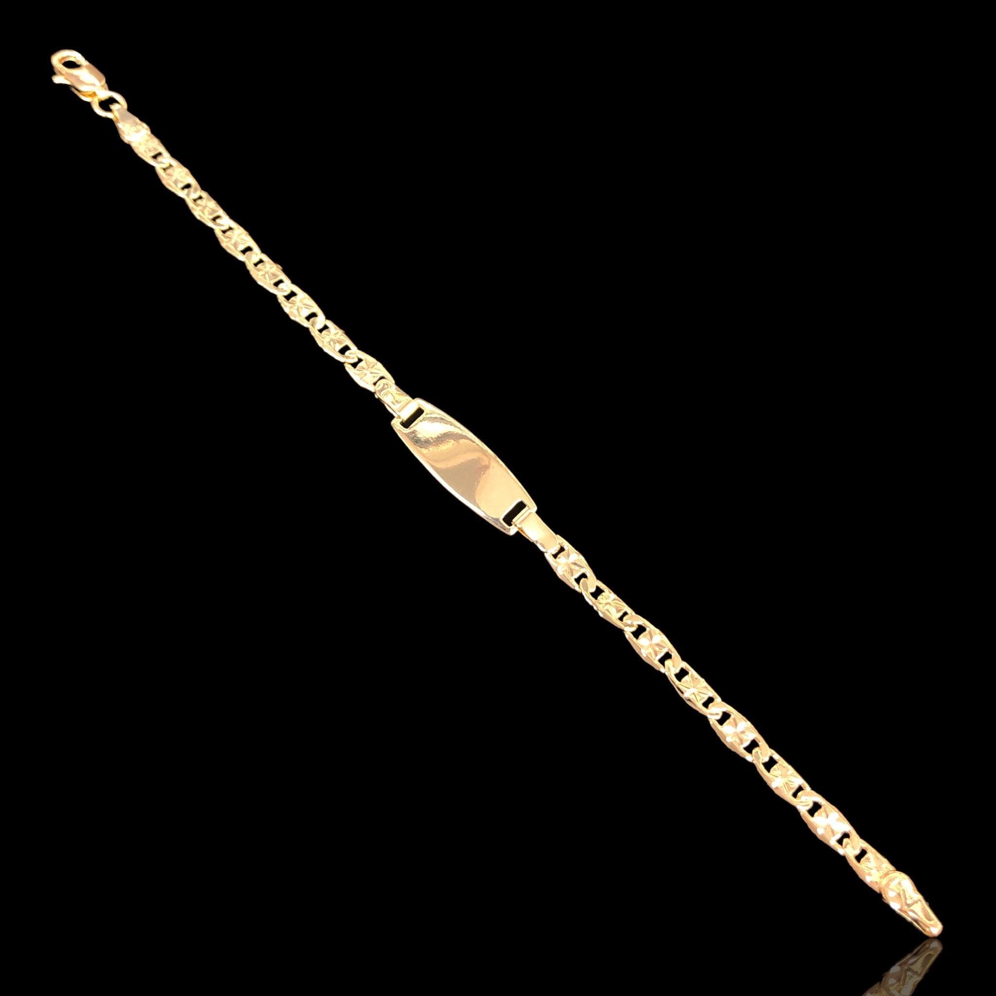 OLB 0317 (PACK OF 6) -18K Gold Filled Oro Laminado BRACELET - KUANIA