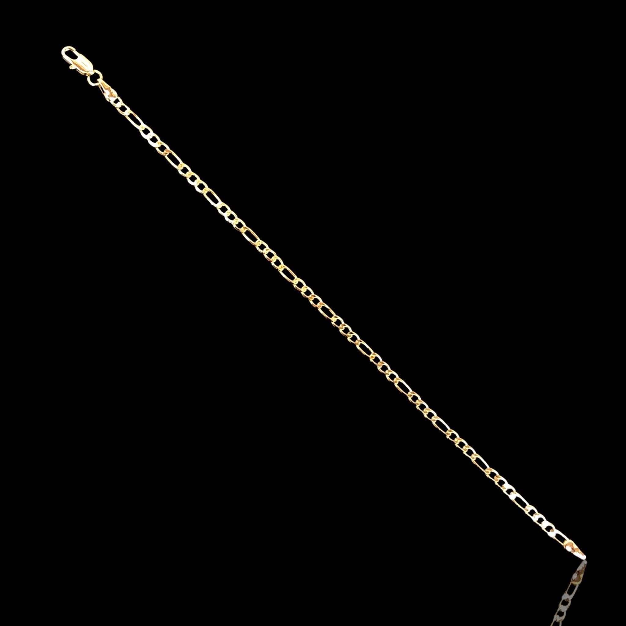 OLB 0019 (PACK OF 6) -18K Gold Filled Oro Laminado BRACELET, NEW - KUANIA