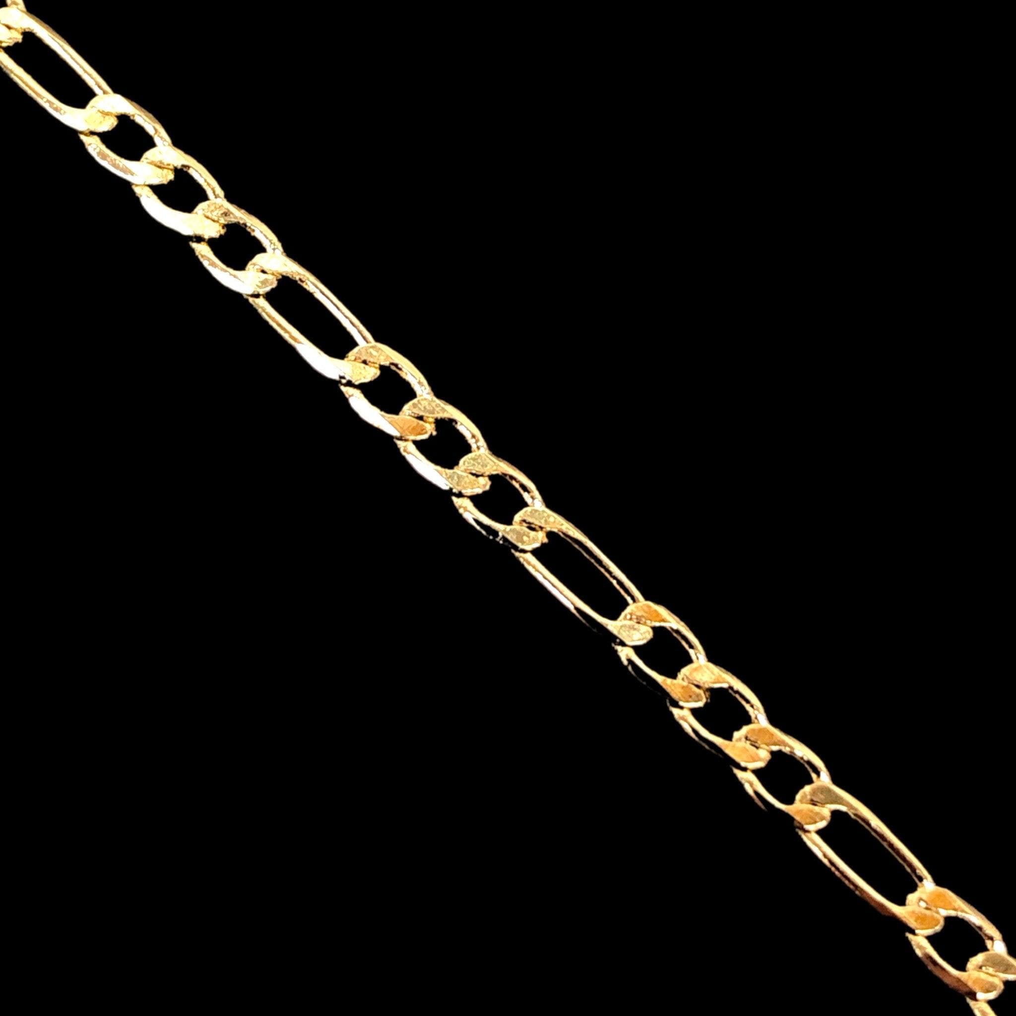 OLB 0019 (PACK OF 6) -18K Gold Filled Oro Laminado BRACELET, NEW - KUANIA