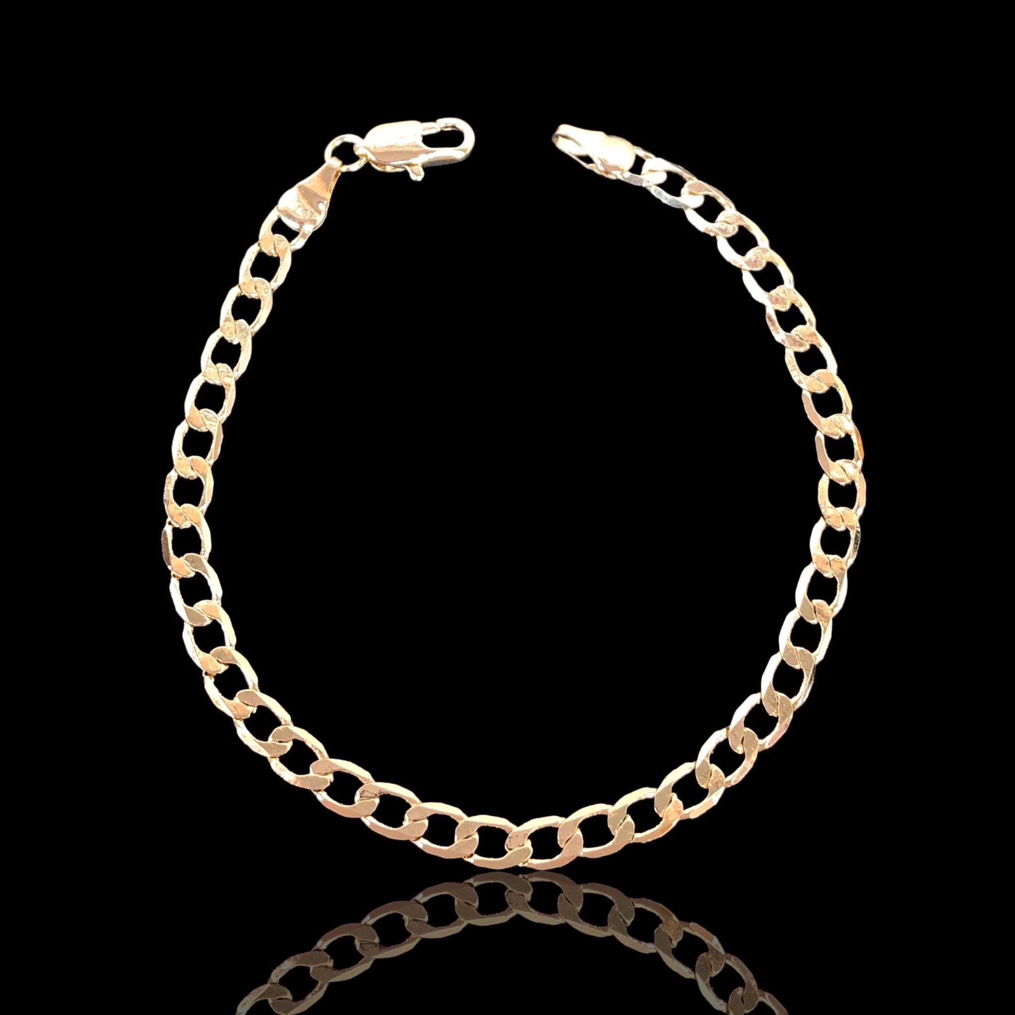OLB 0021 (PACK OF 6) -18K Gold Filled Oro Laminado BRACELET, NEW - KUANIA