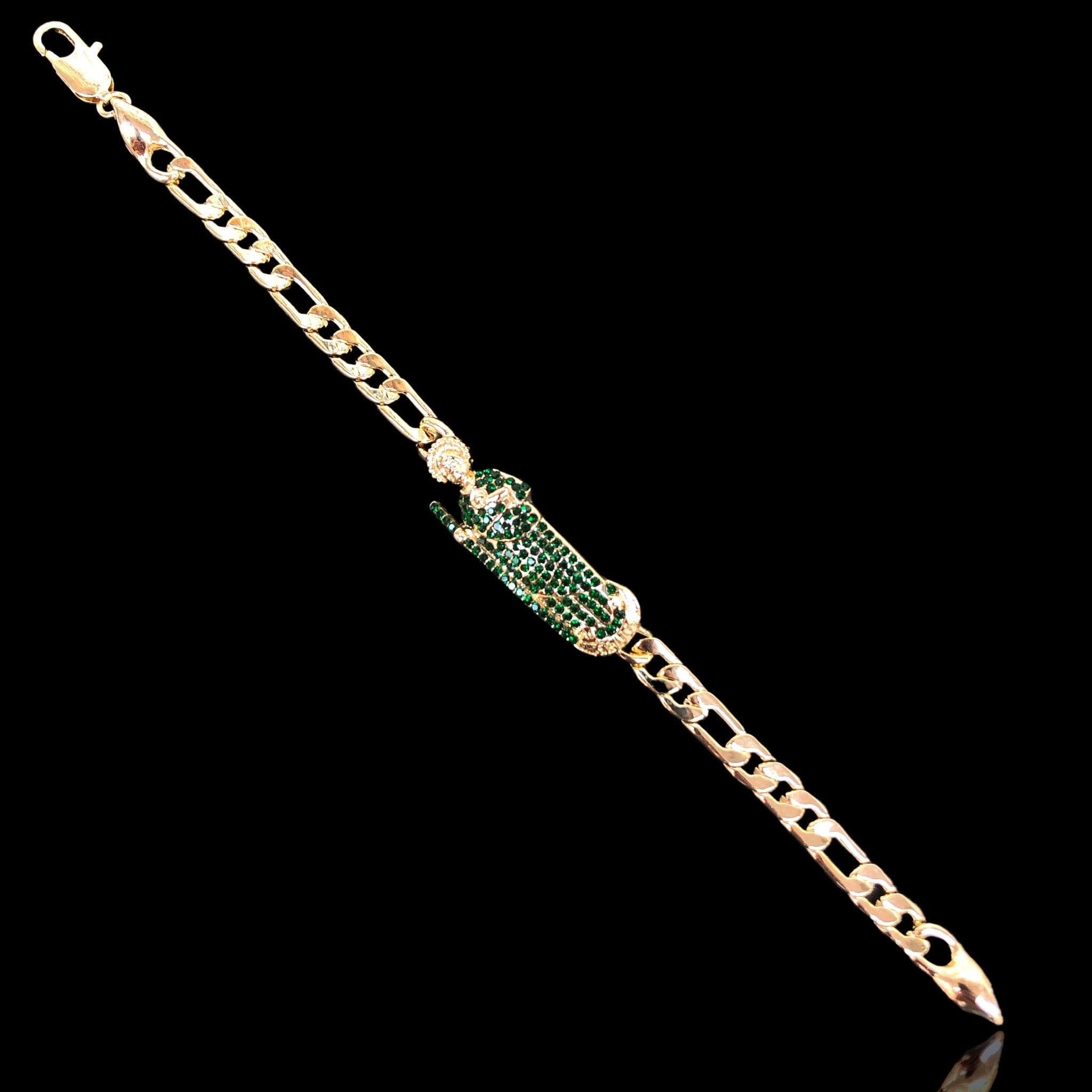 OLB 0231 -18K Gold Filled Oro Laminado BRACELET - KUANIA