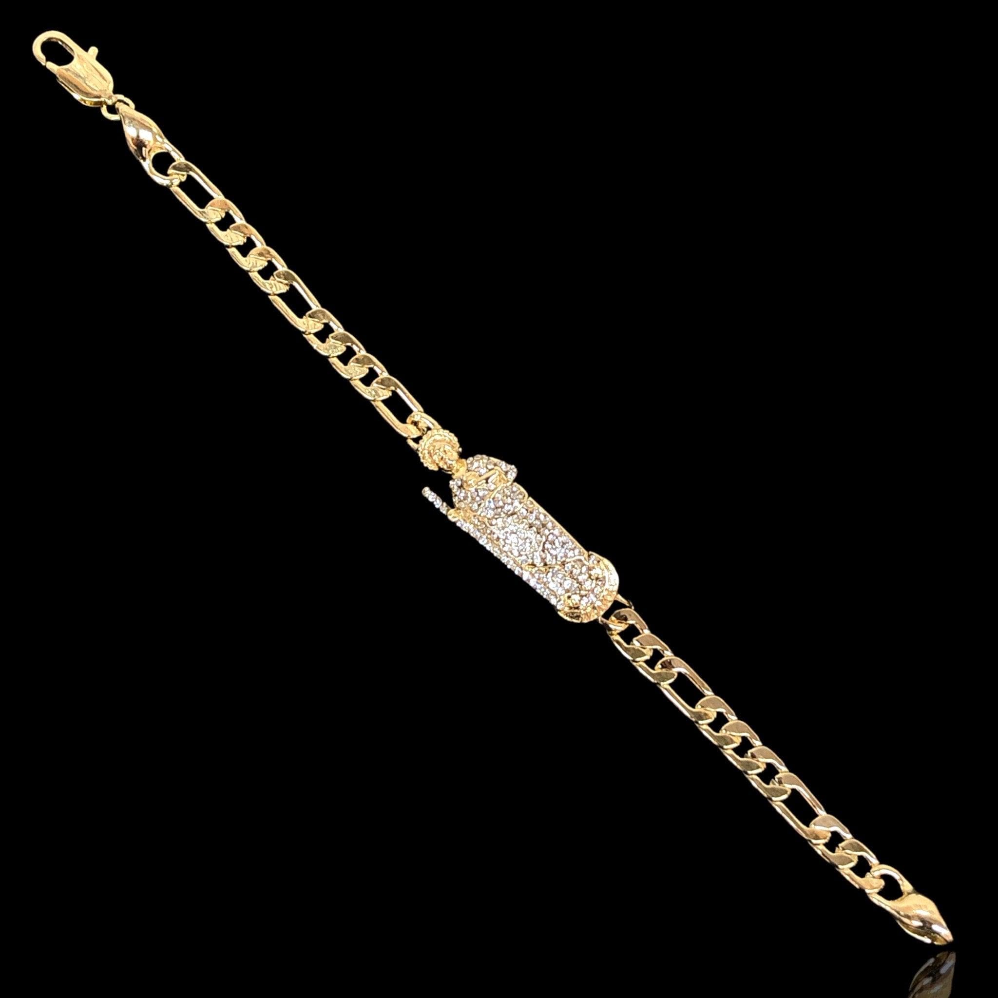OLB 0231 -18K Gold Filled Oro Laminado BRACELET - KUANIA