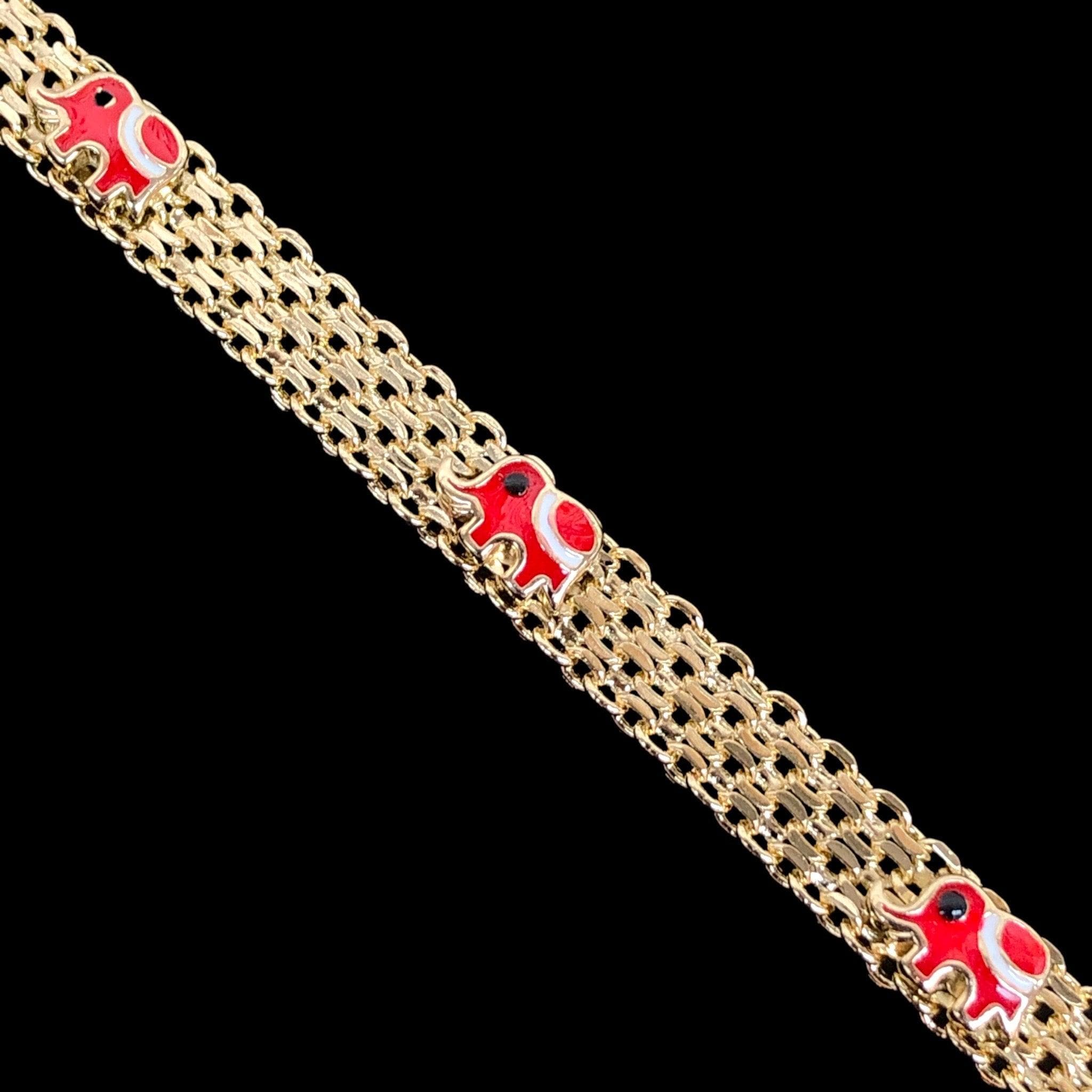 OLB 0251 -18K Gold Filled Oro Laminado BRACELET - KUANIA