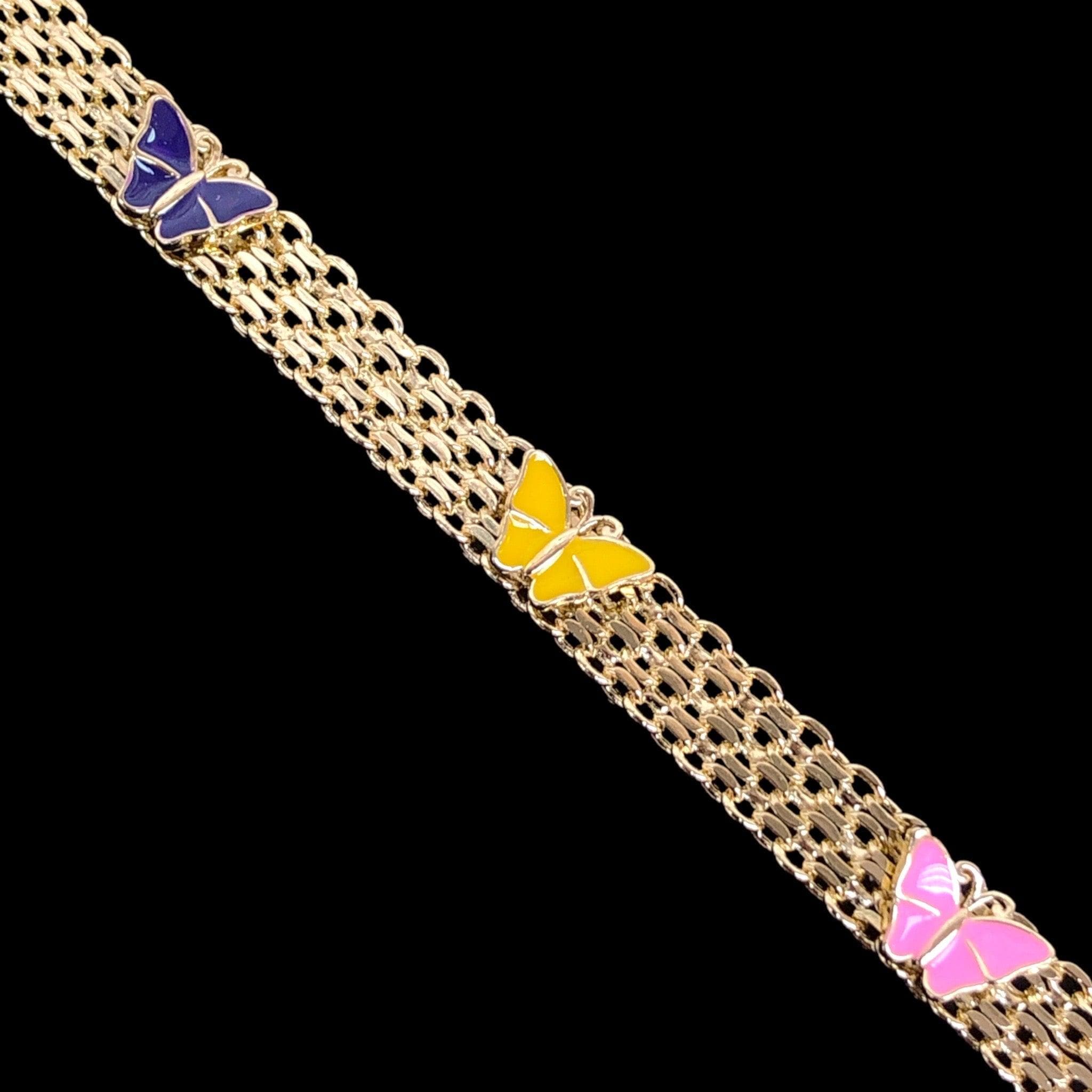 OLB 0253 -18K Gold Filled Oro Laminado BRACELET - KUANIA