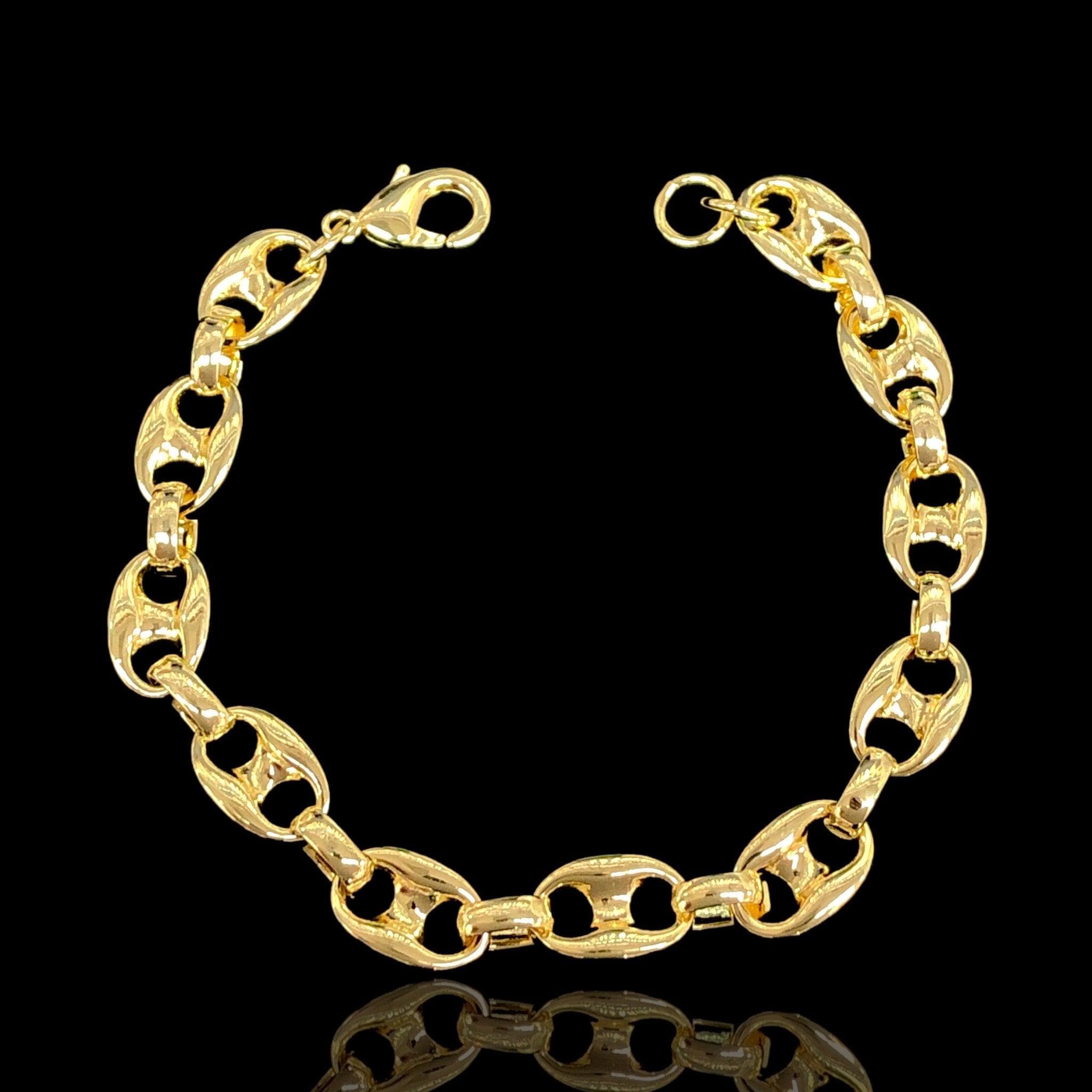 Gold Filled Oro Laminado BRACELET, NEW - KUANIA