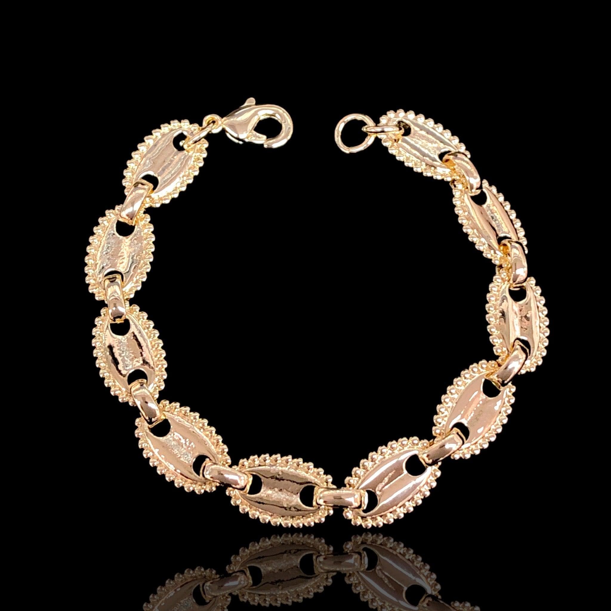 OLB 0277 -18K Gold Filled Oro Laminado BRACELET - KUANIA