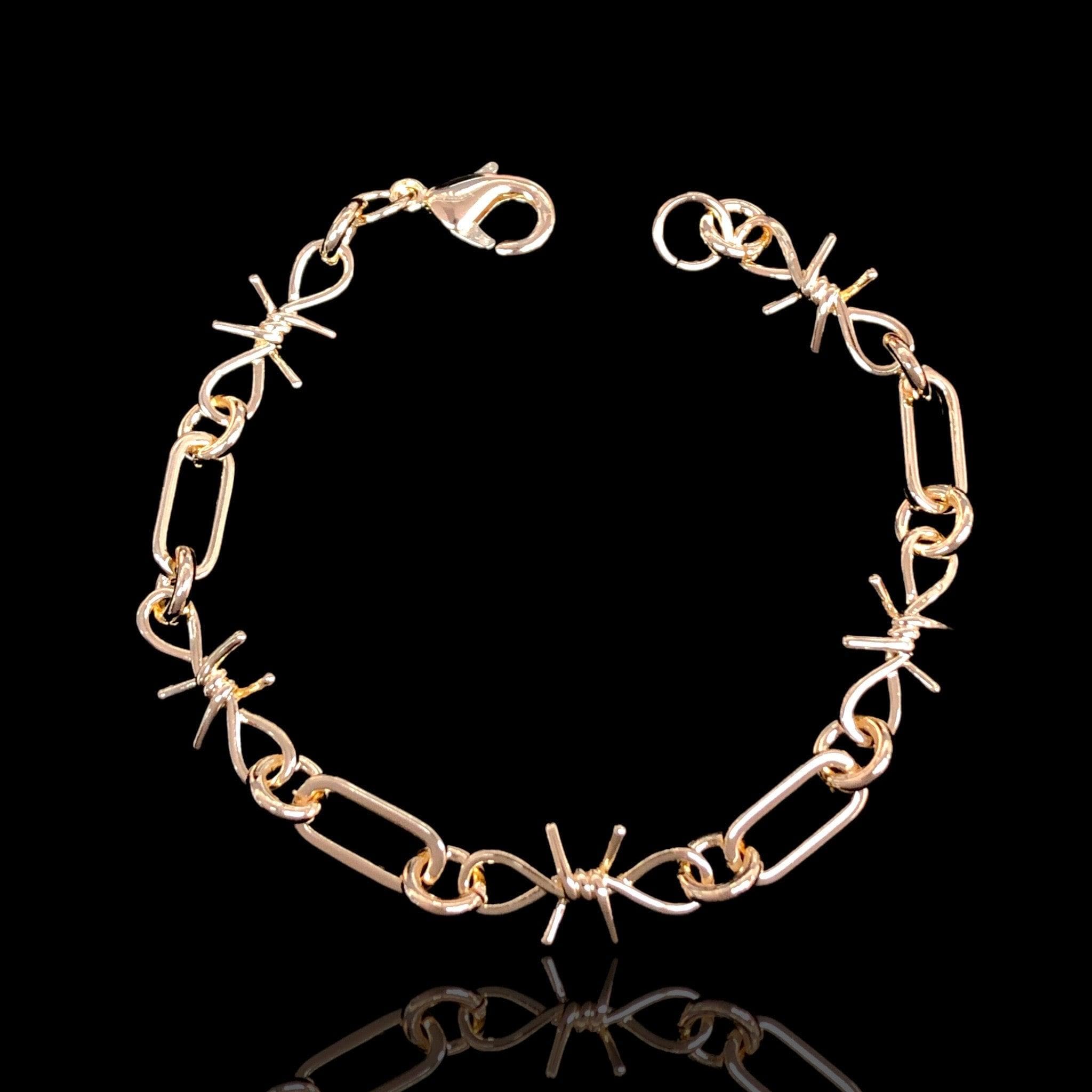 OLB 0278 -18K Gold Filled Oro Laminado BRACELET - KUANIA