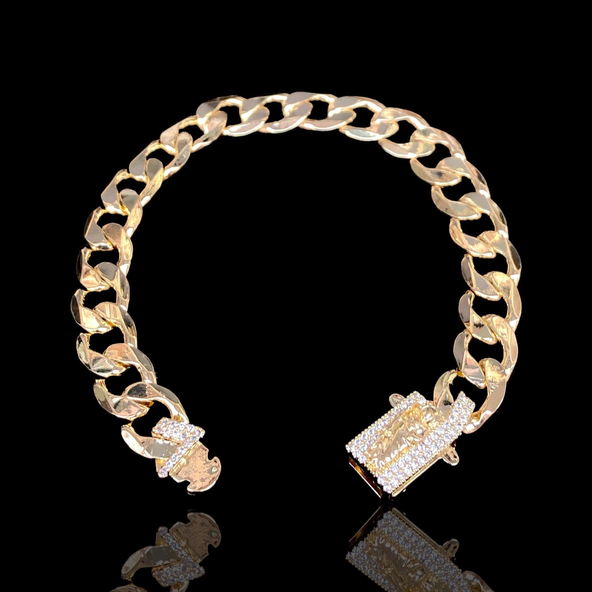 OLB 0289 -18K Gold Filled Oro Laminado BRACELET - KUANIA