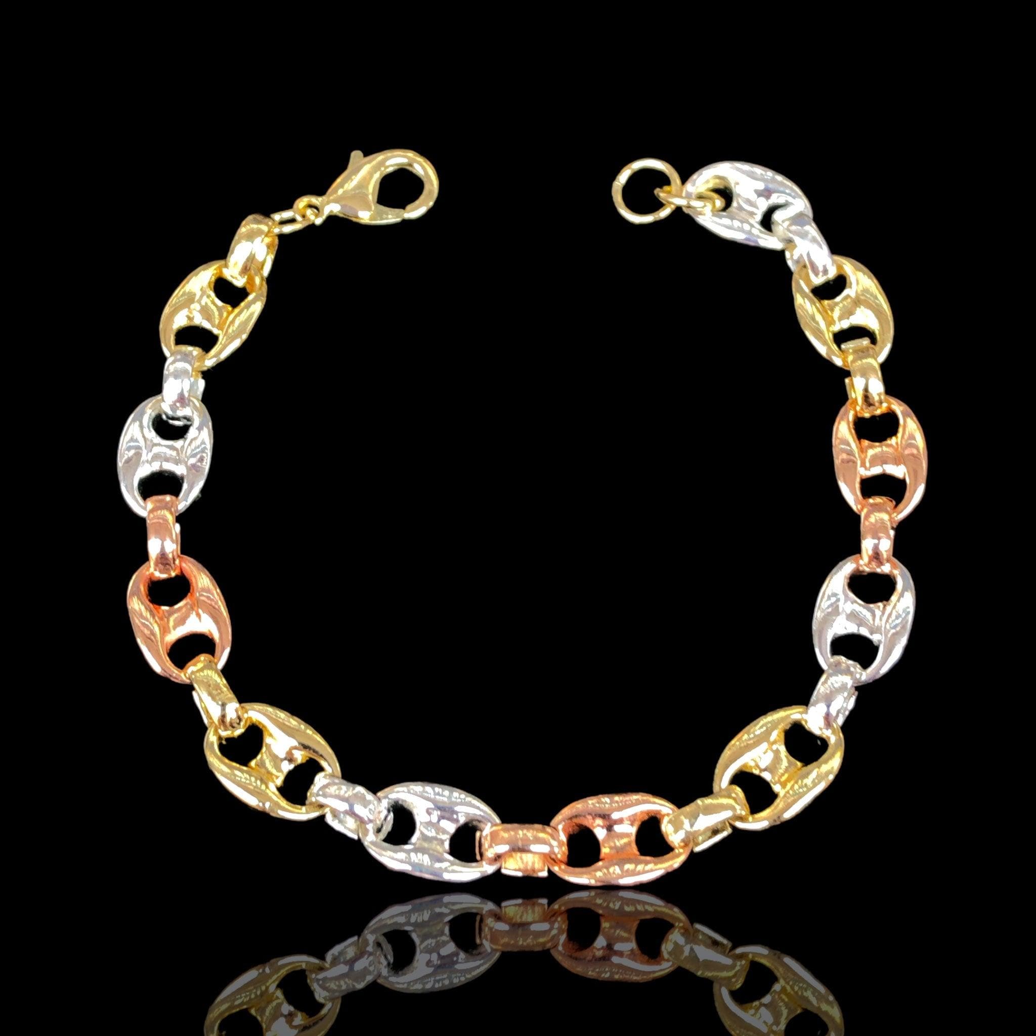 OLB 0311 -18K Gold Filled Oro Laminado BRACELET - KUANIA