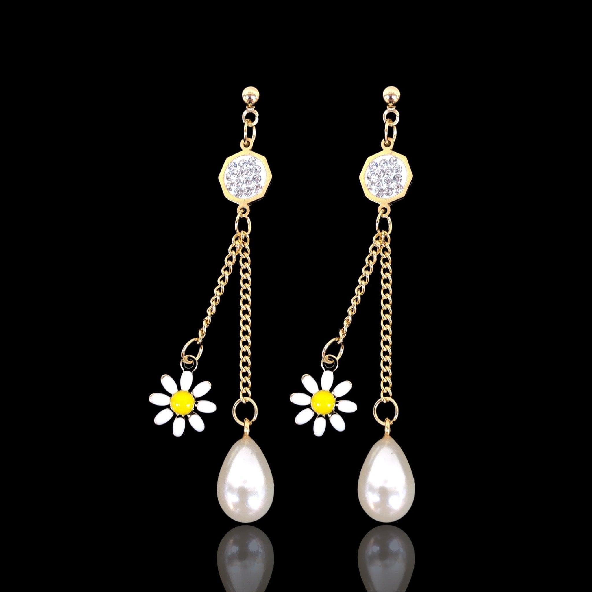 OLE 0403 -18K Gold Filled Oro Laminado EARRINGS - KUANIA