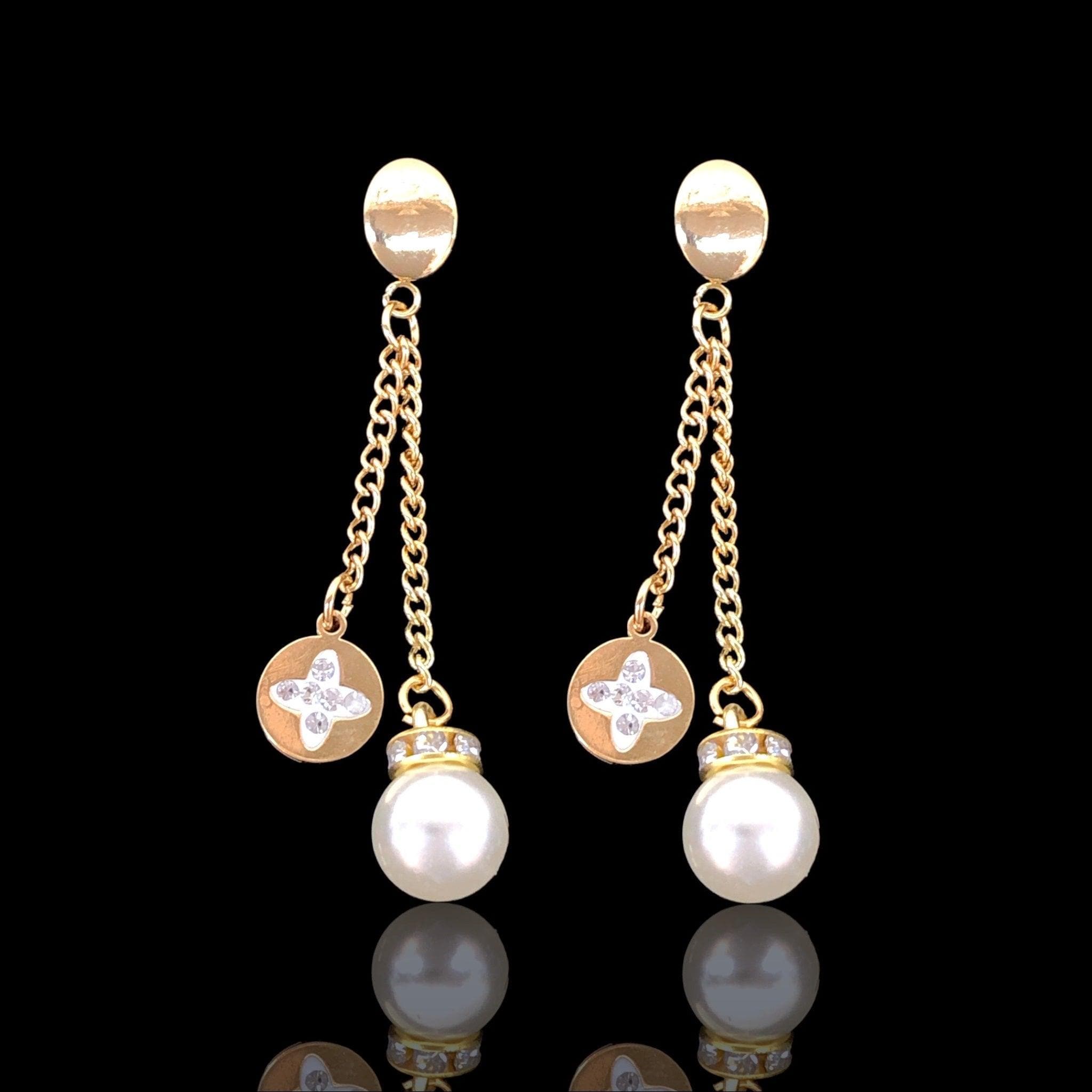 OLE 0406 -18K Gold Filled Oro Laminado EARRINGS - KUANIA