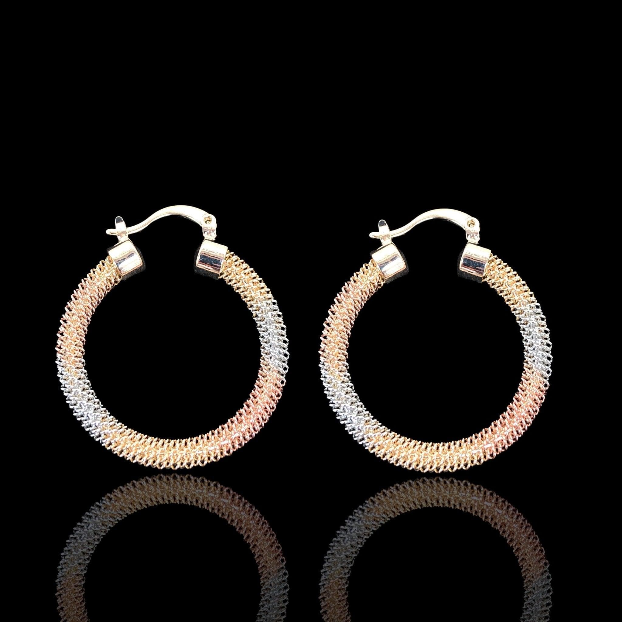 OLE 0416 -18K Gold Filled Oro Laminado EARRINGS - KUANIA