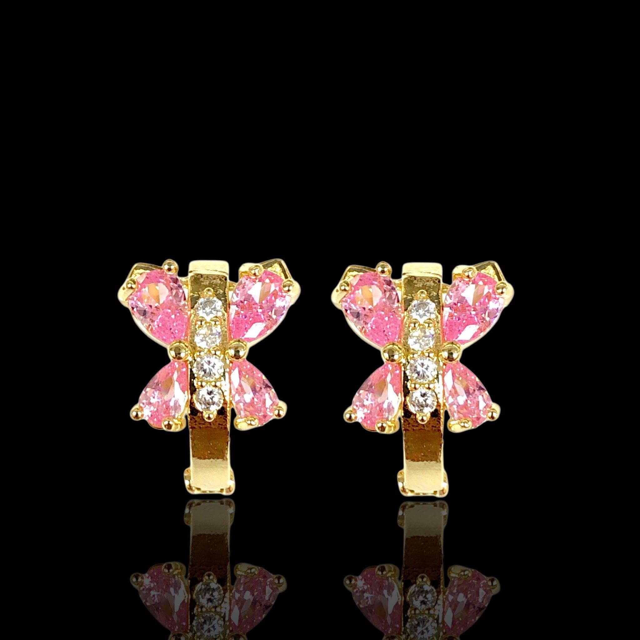 OLE 0427 -18K Gold Filled Oro Laminado EARRINGS - KUANIA