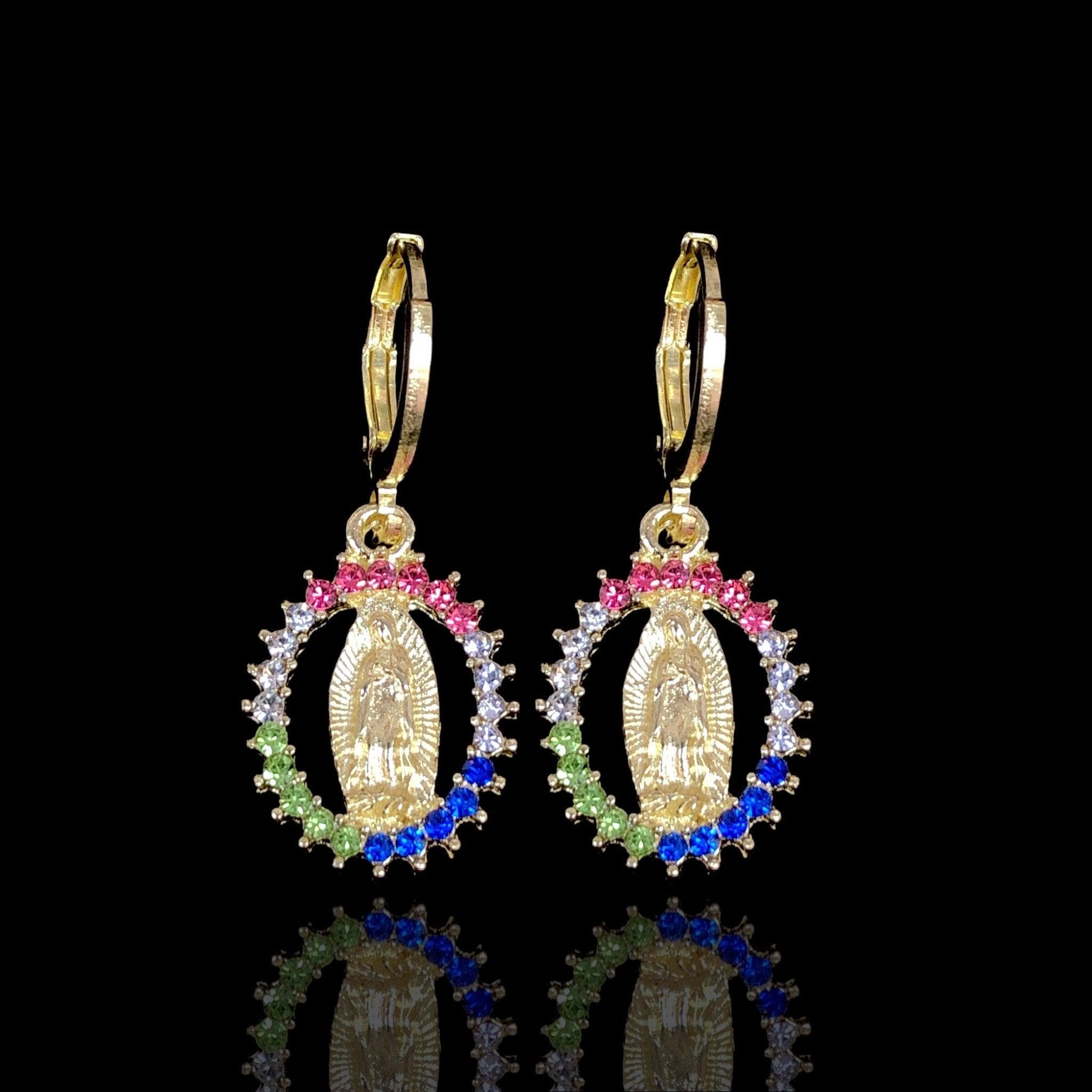 OLE 0430 -18K Gold Filled Oro Laminado EARRINGS - KUANIA