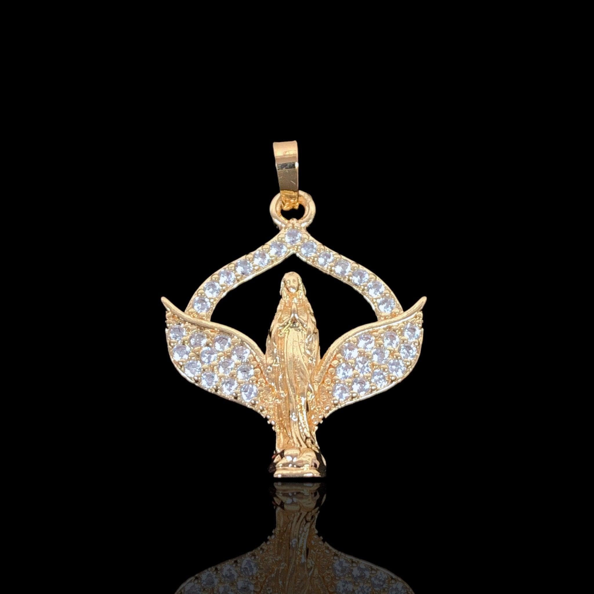 OLP 0227 -18K Gold Filled Oro Laminado NEW, PENDANT - KUANIA