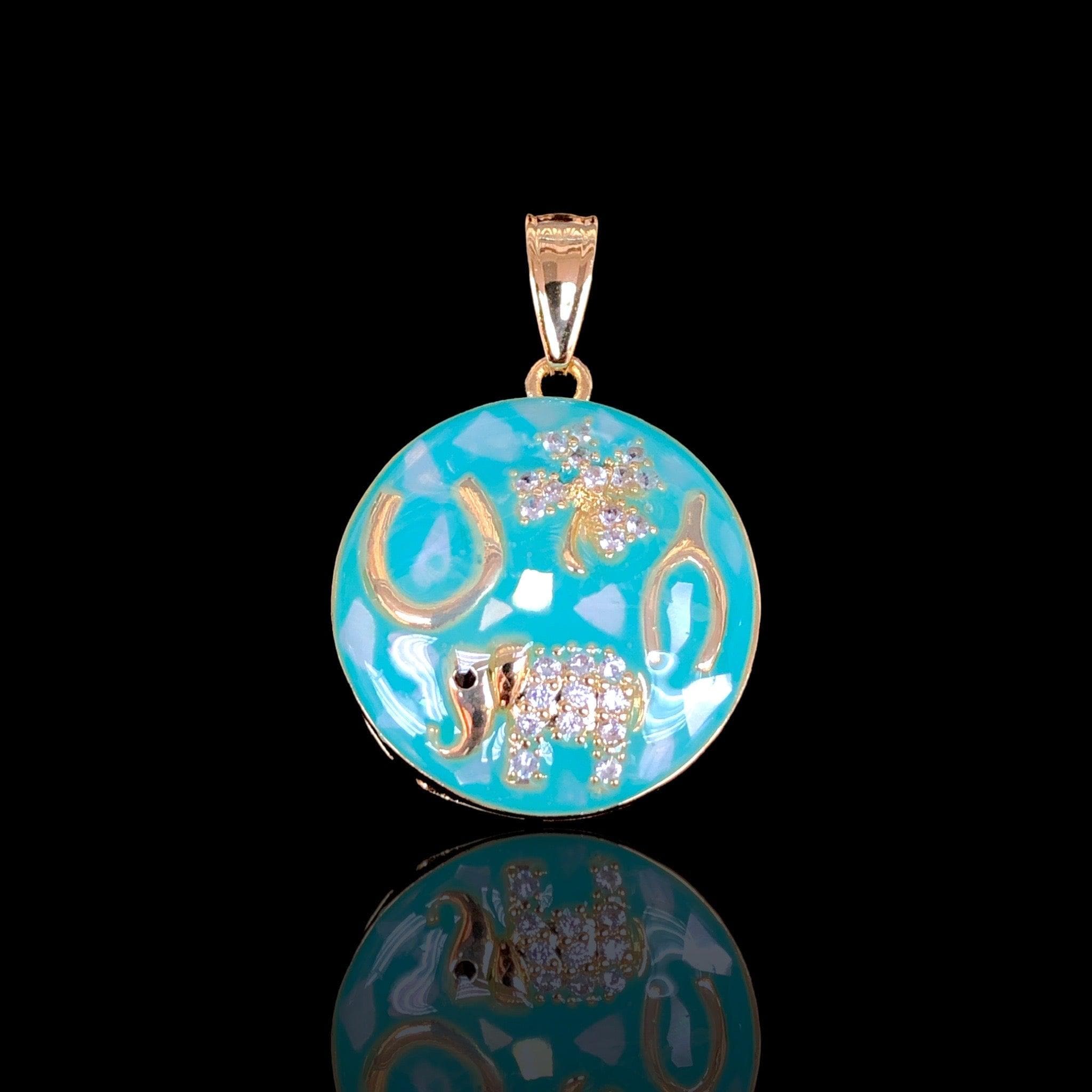 OLP 0432 -18K Gold Filled Oro Laminado PENDANT - KUANIA