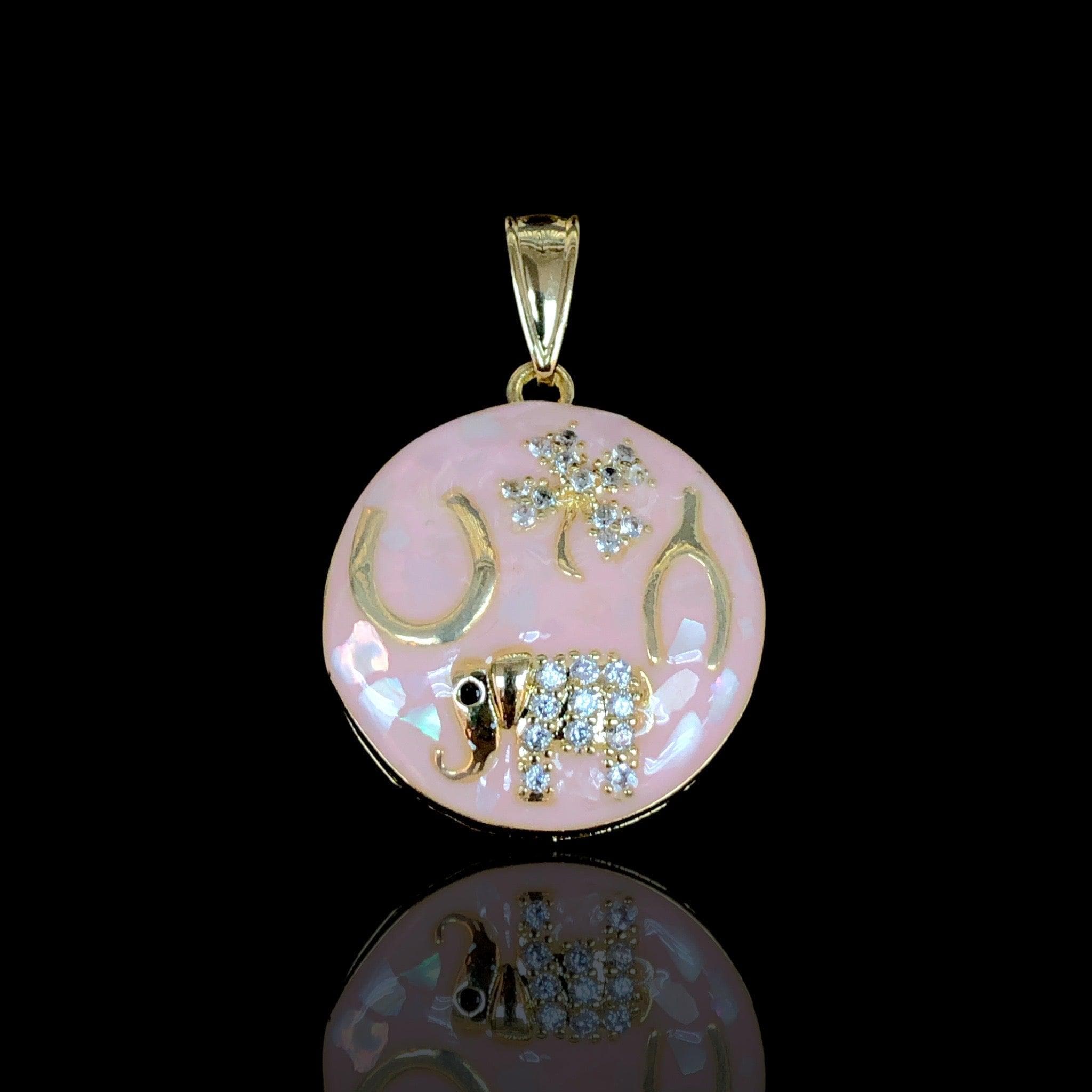 OLP 0432 -18K Gold Filled Oro Laminado PENDANT - KUANIA