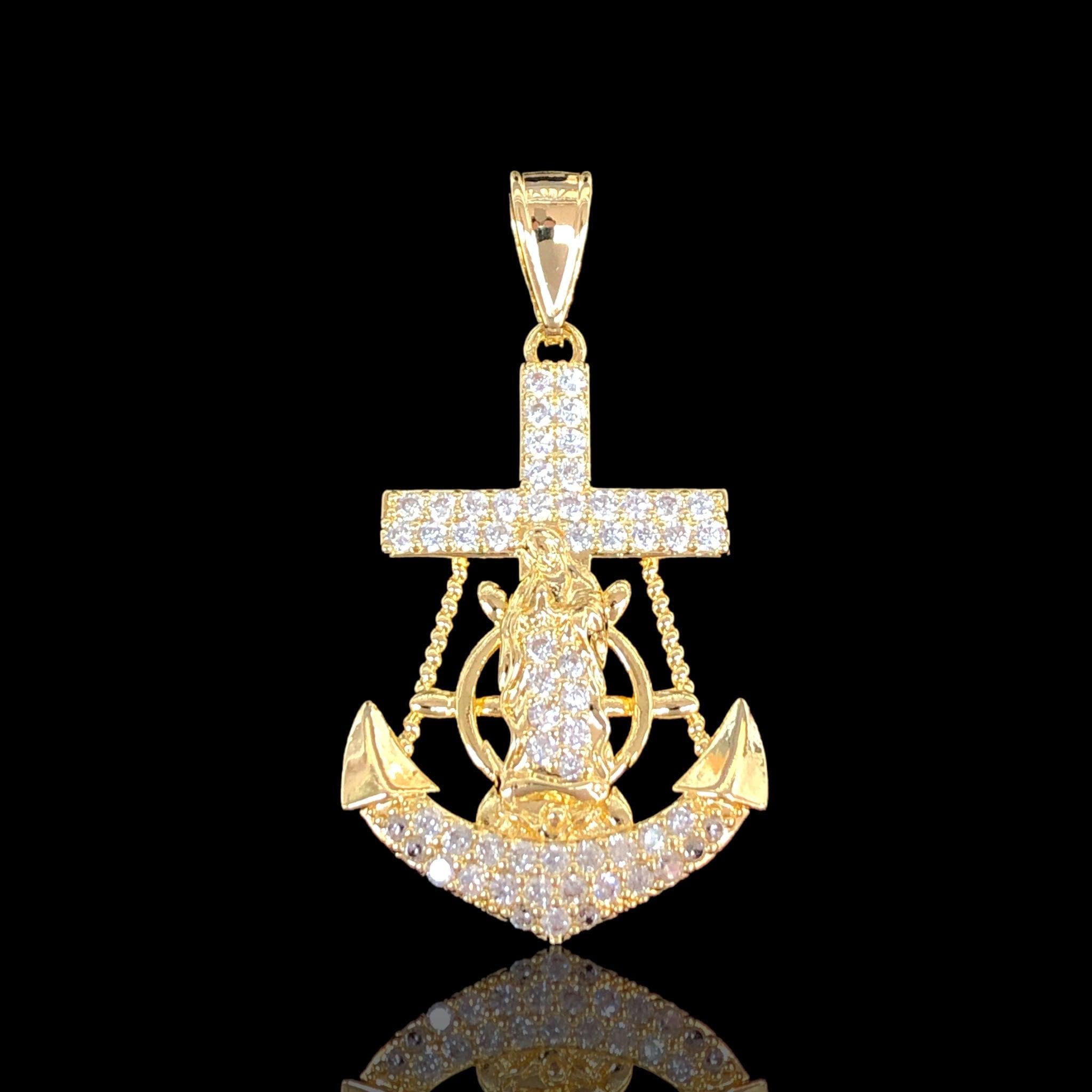 OLP 0456 -18K Gold Filled Oro Laminado PENDANT - KUANIA