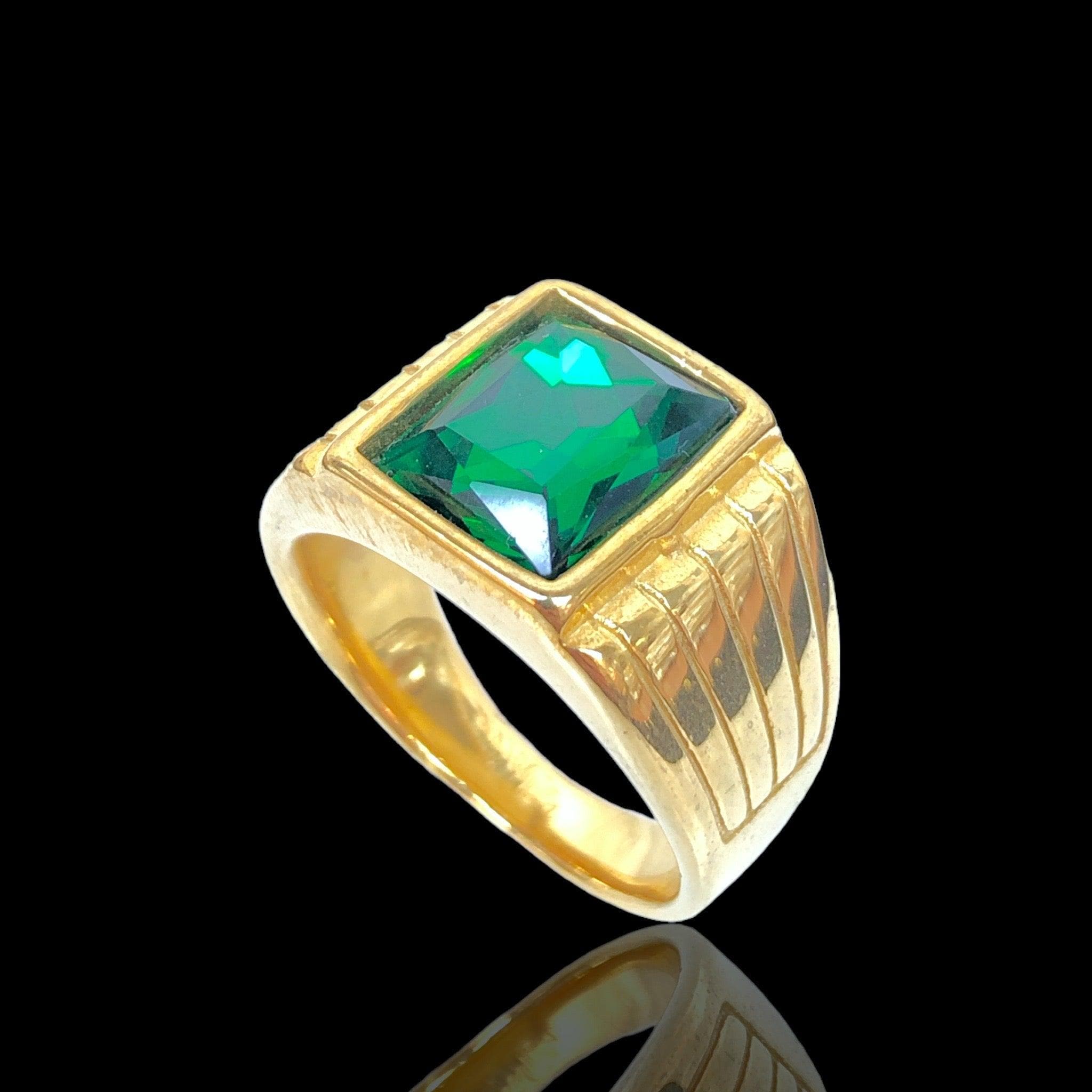 OLRA 0085 -18K Gold Filled Oro Laminado RING - KUANIA