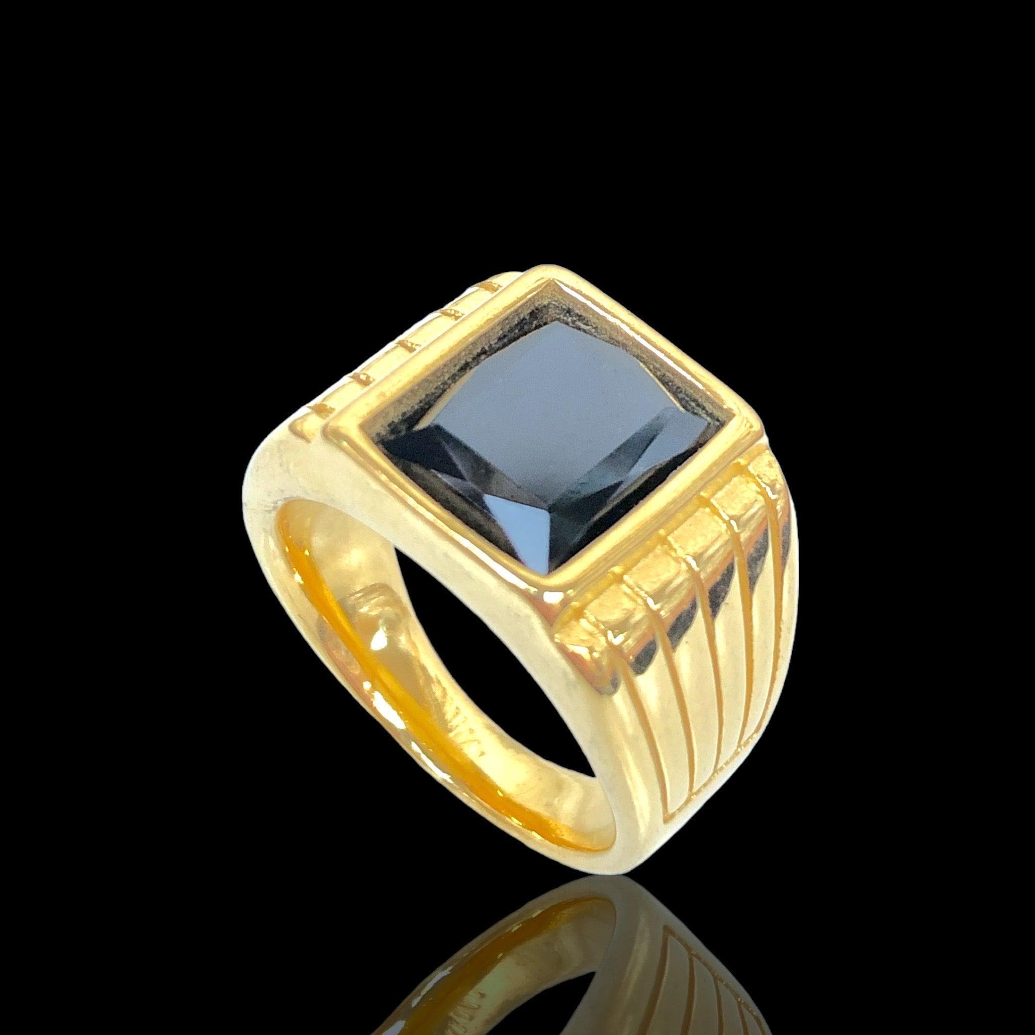 OLRA 0085 -18K Gold Filled Oro Laminado RING - KUANIA