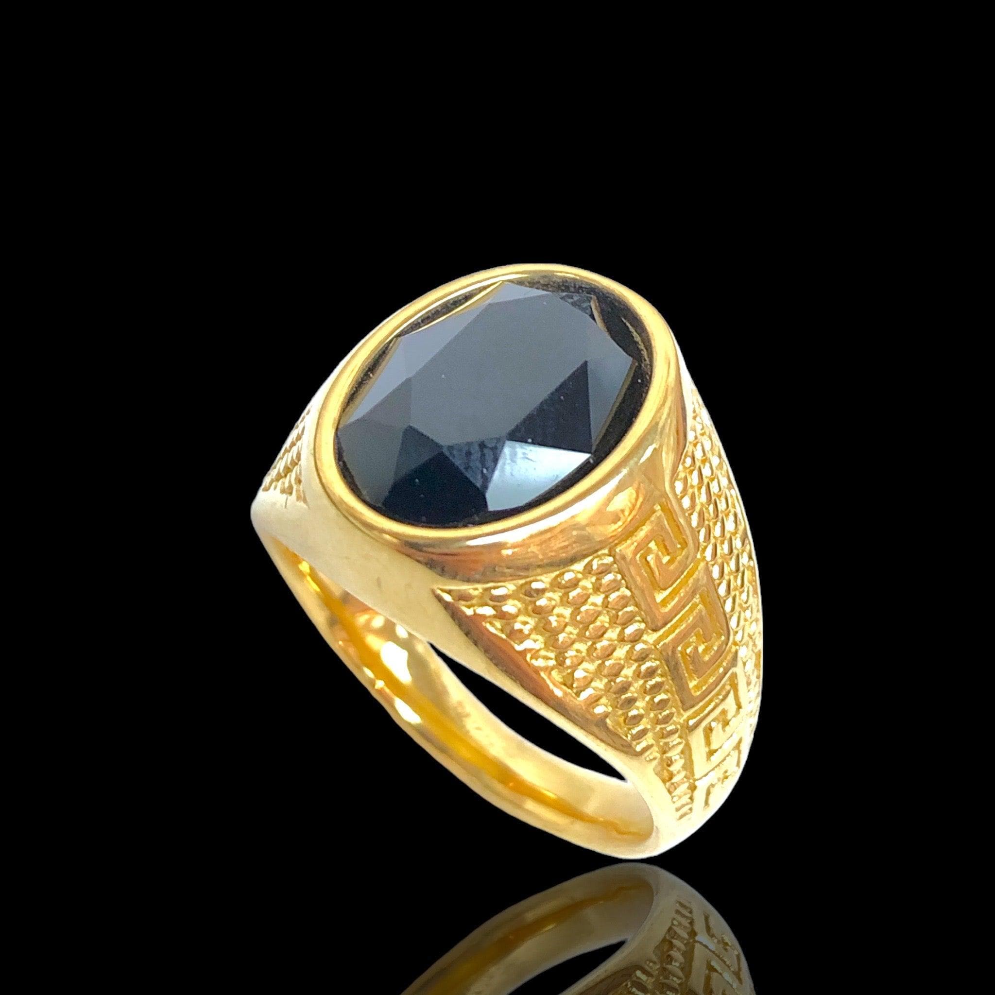 OLRA 0086 -18K Gold Filled Oro Laminado RING - KUANIA