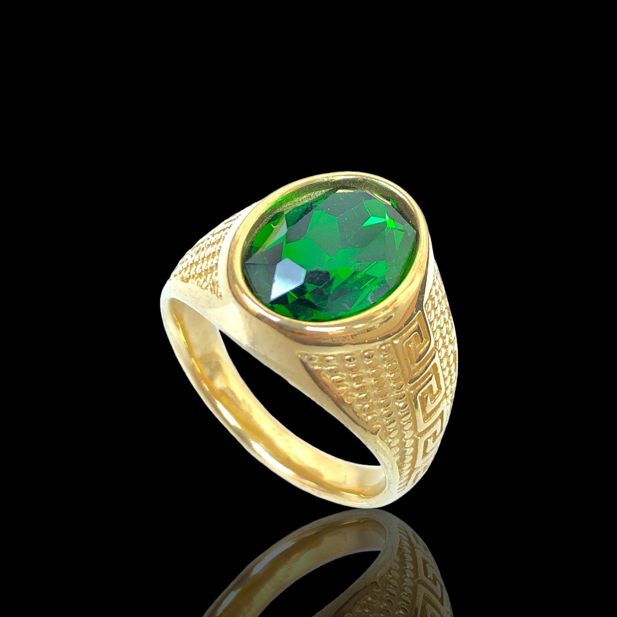 OLRA 0086 -18K Gold Filled Oro Laminado RING - KUANIA