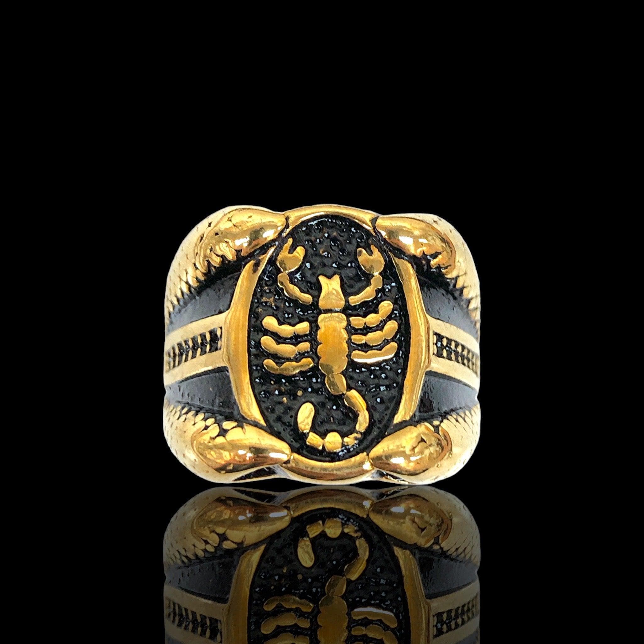 OLRA 0087 -18K Gold Filled Oro Laminado RING - KUANIA