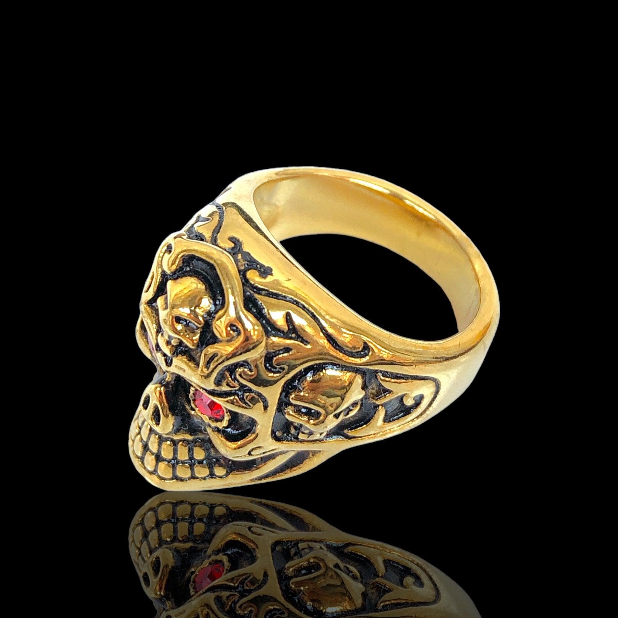 OLRA 0089 -18K Gold Filled Oro Laminado RING - KUANIA