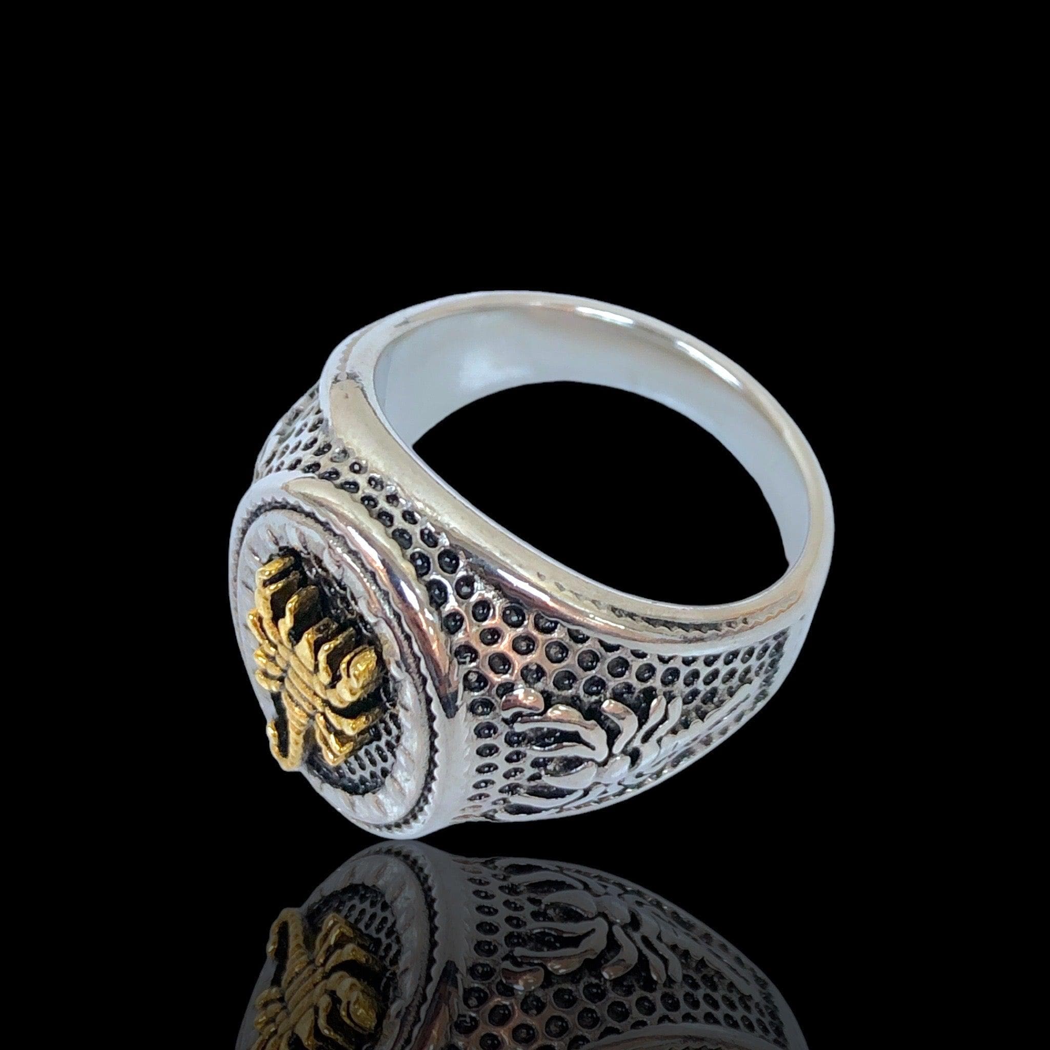 OLRA 0091 -18K Gold Filled Oro Laminado RING - KUANIA