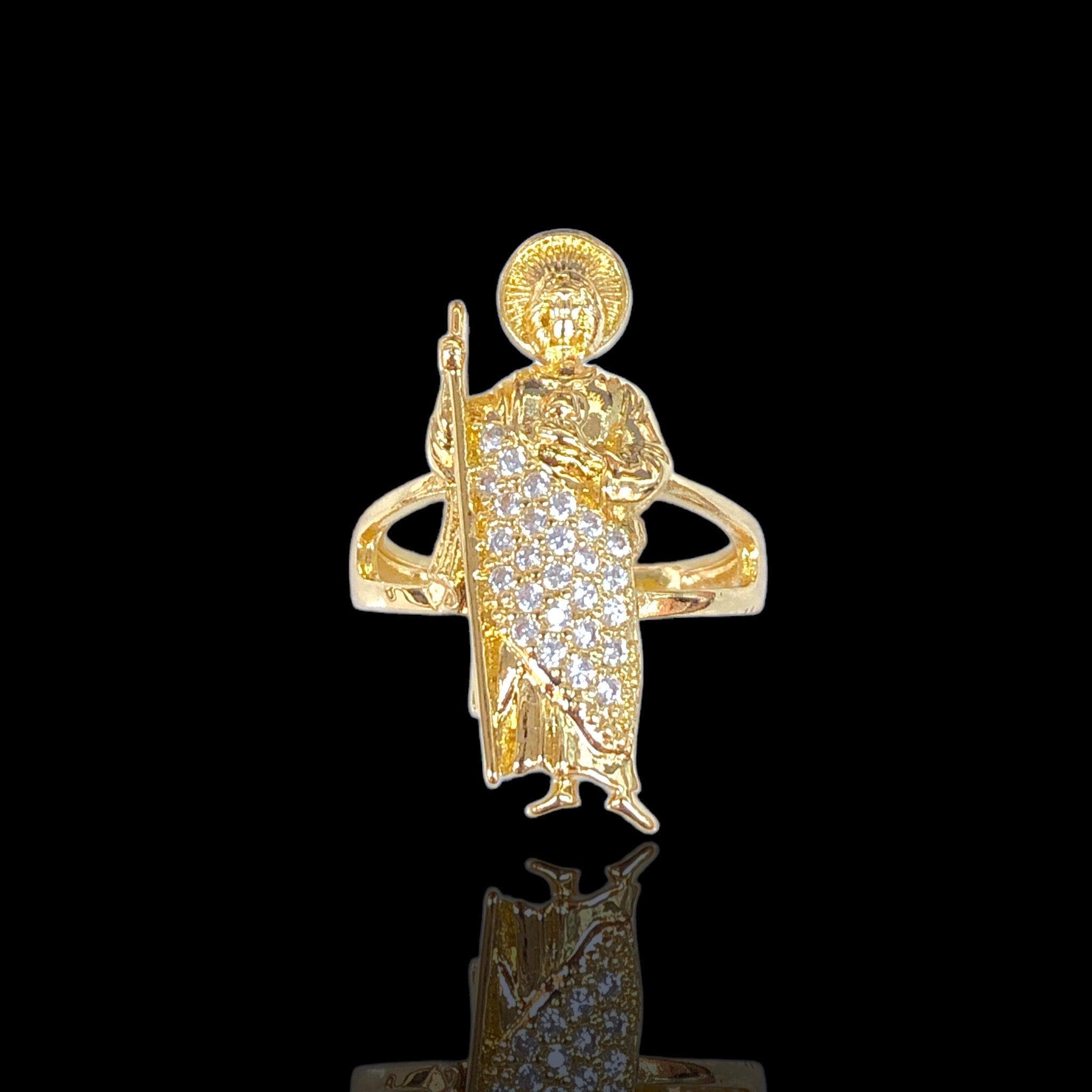 OLRA 0095 -18K Gold Filled Oro Laminado RING - KUANIA
