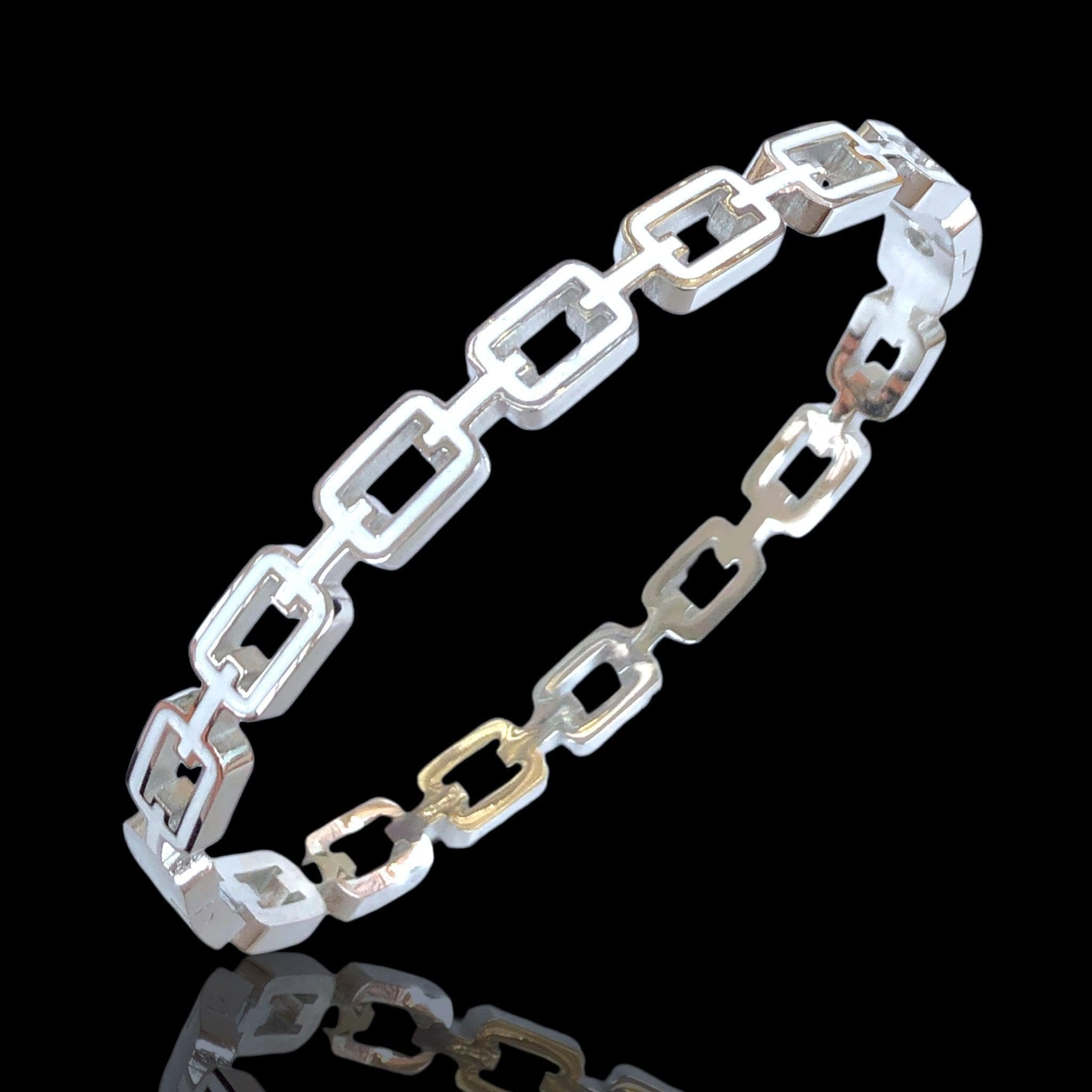 OLS 0071 Stainless Steel Amalfi Chic Bangle- kuania oro laminado