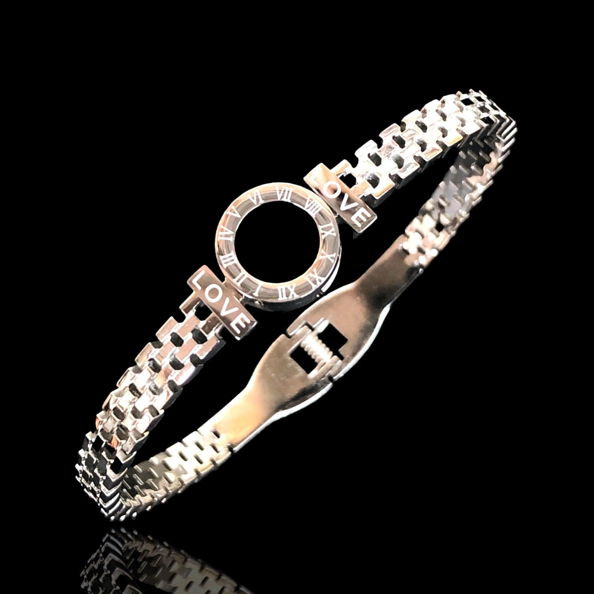 OLS 046 -18K Gold Filled Oro Laminado BANGLE, NEW - KUANIA