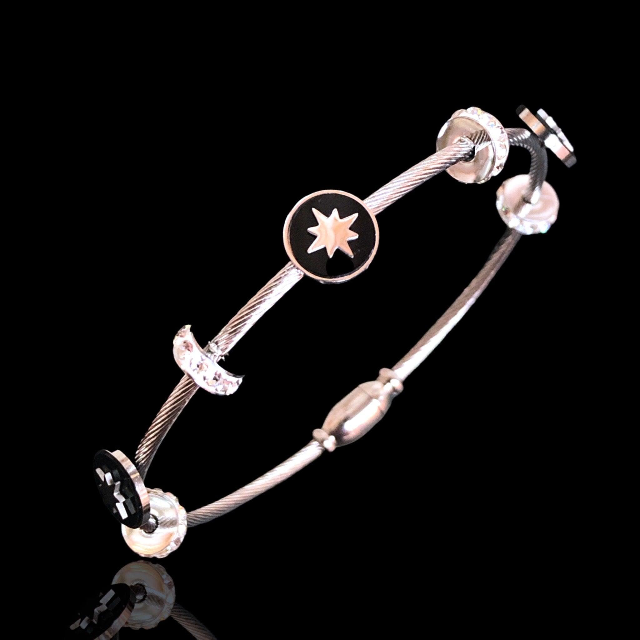 OLS 047 -18K Gold Filled Oro Laminado BANGLE, NEW - KUANIA