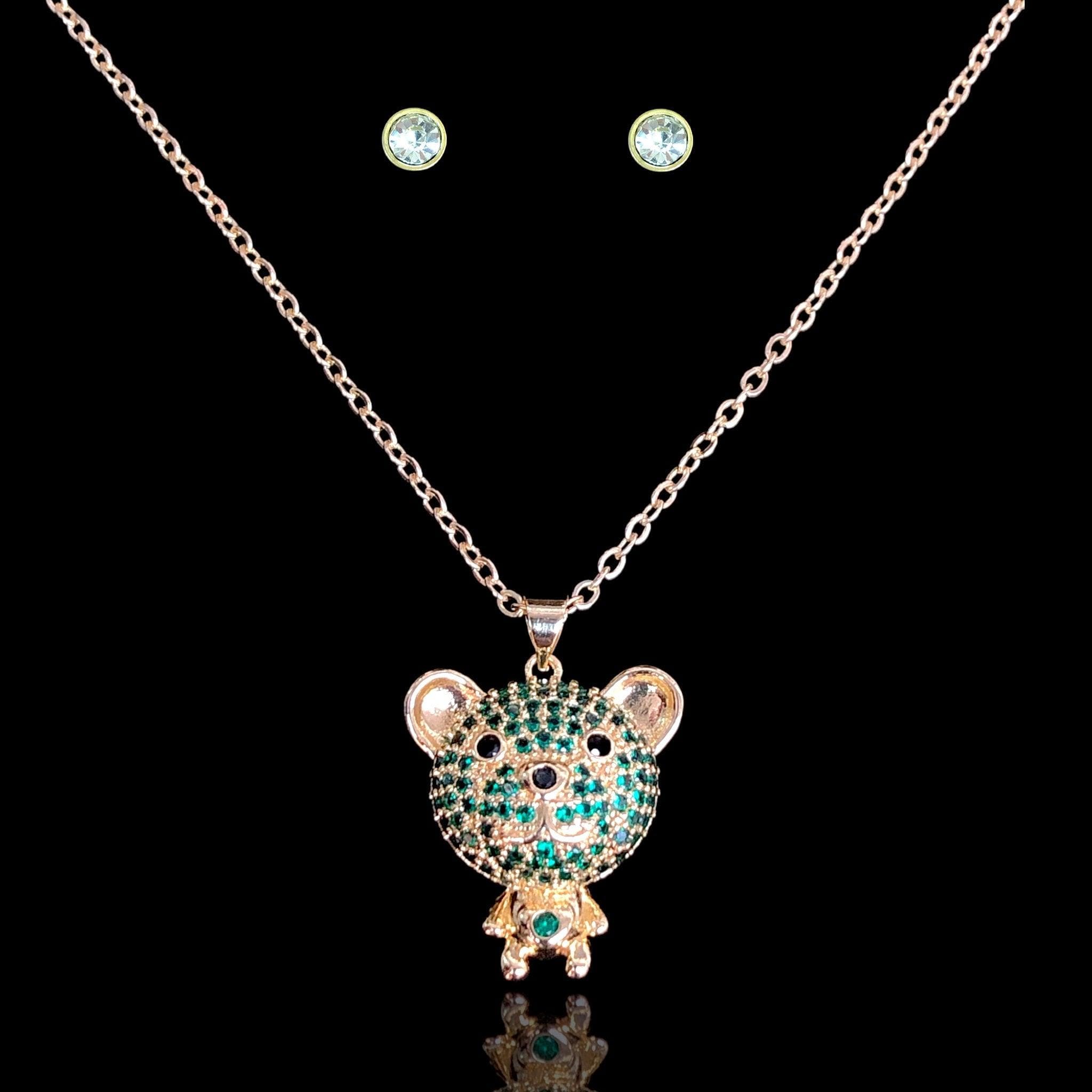 OLXS 0137 -18K Gold Filled Oro Laminado SET - KUANIA