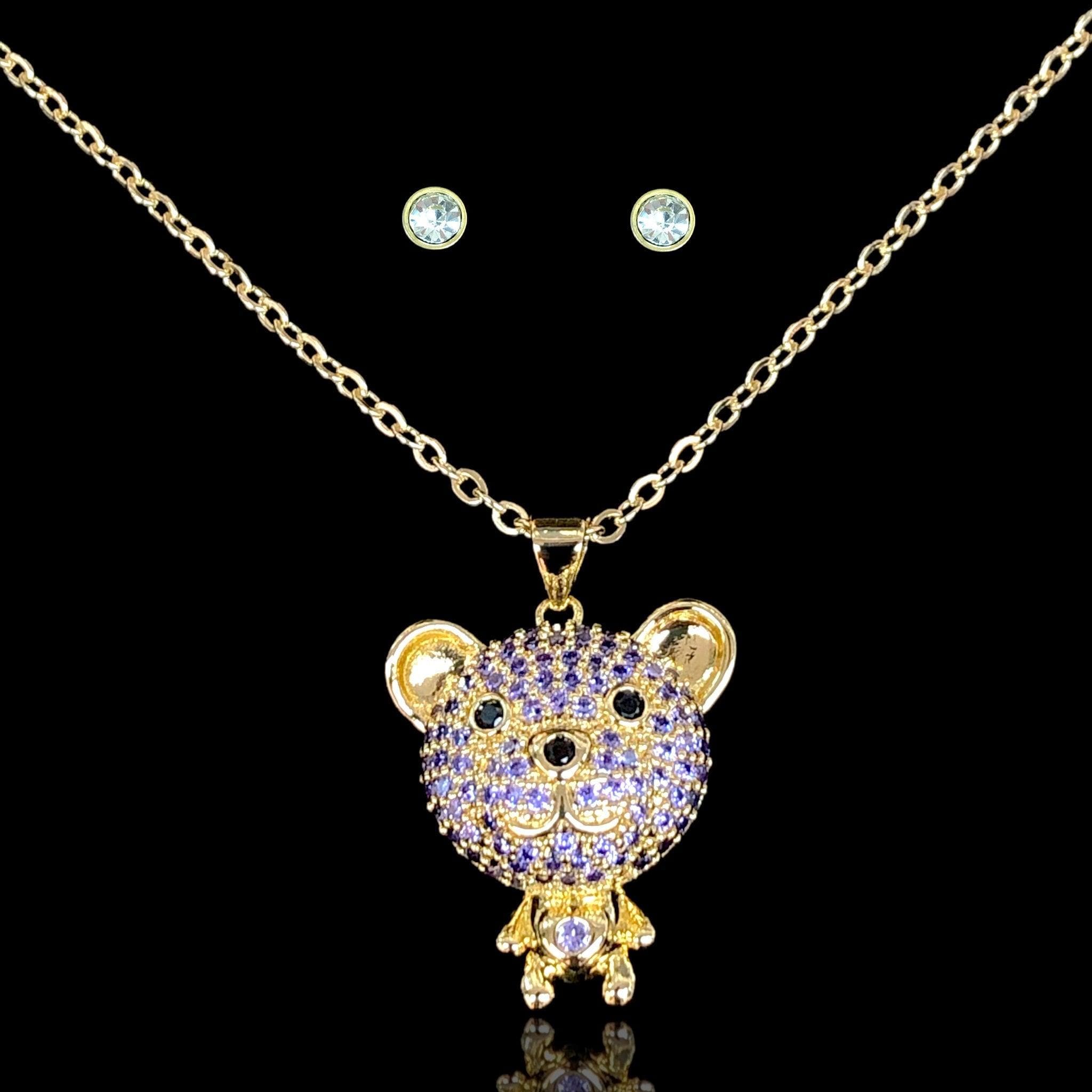 OLXS 0137 -18K Gold Filled Oro Laminado SET - KUANIA