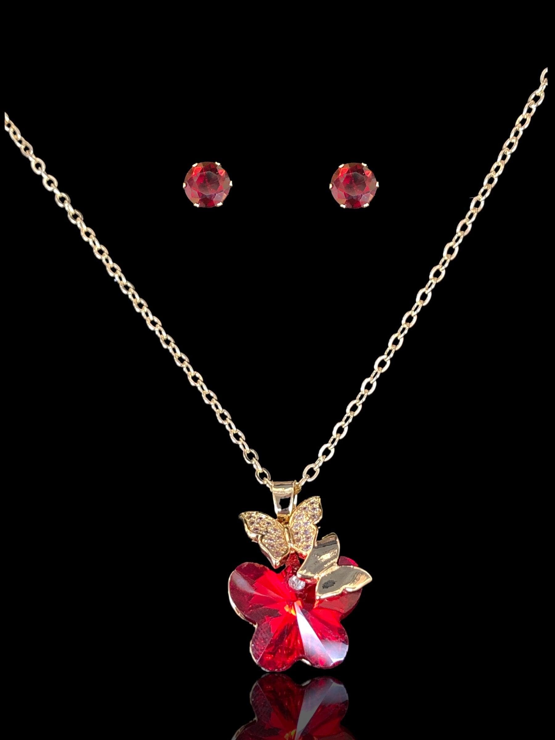 OLXS 0141 -18K Gold Filled Oro Laminado SET - KUANIA