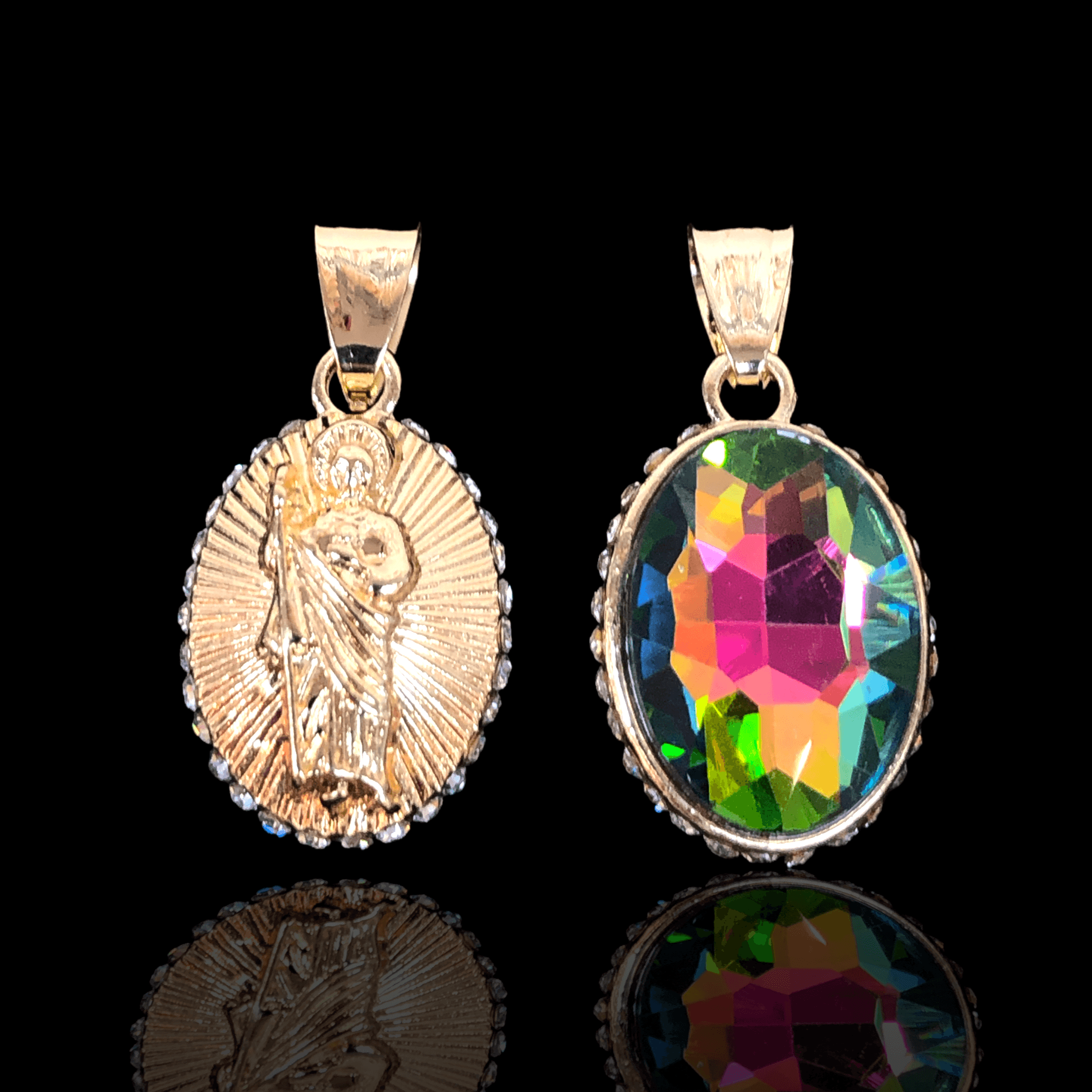 OLP 0380 -18K Gold Filled Oro Laminado NEW, PENDANT - KUANIA