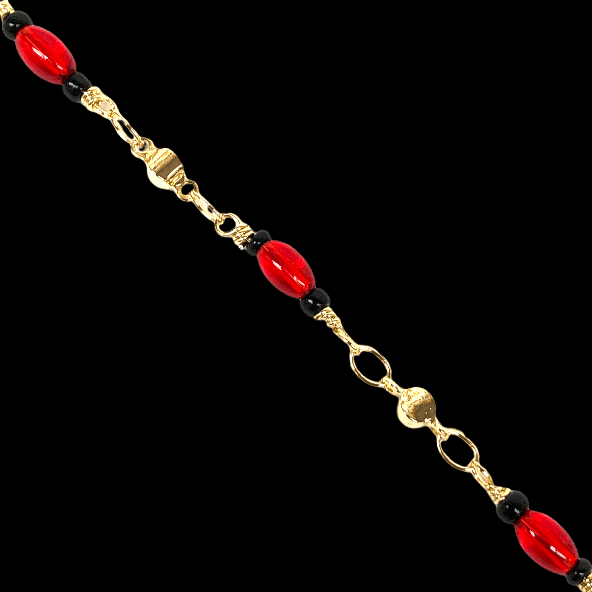 OLAK 0005 (PACK OF 6) -18K Gold Filled Oro Laminado ANKLET, NEW - KUANIA