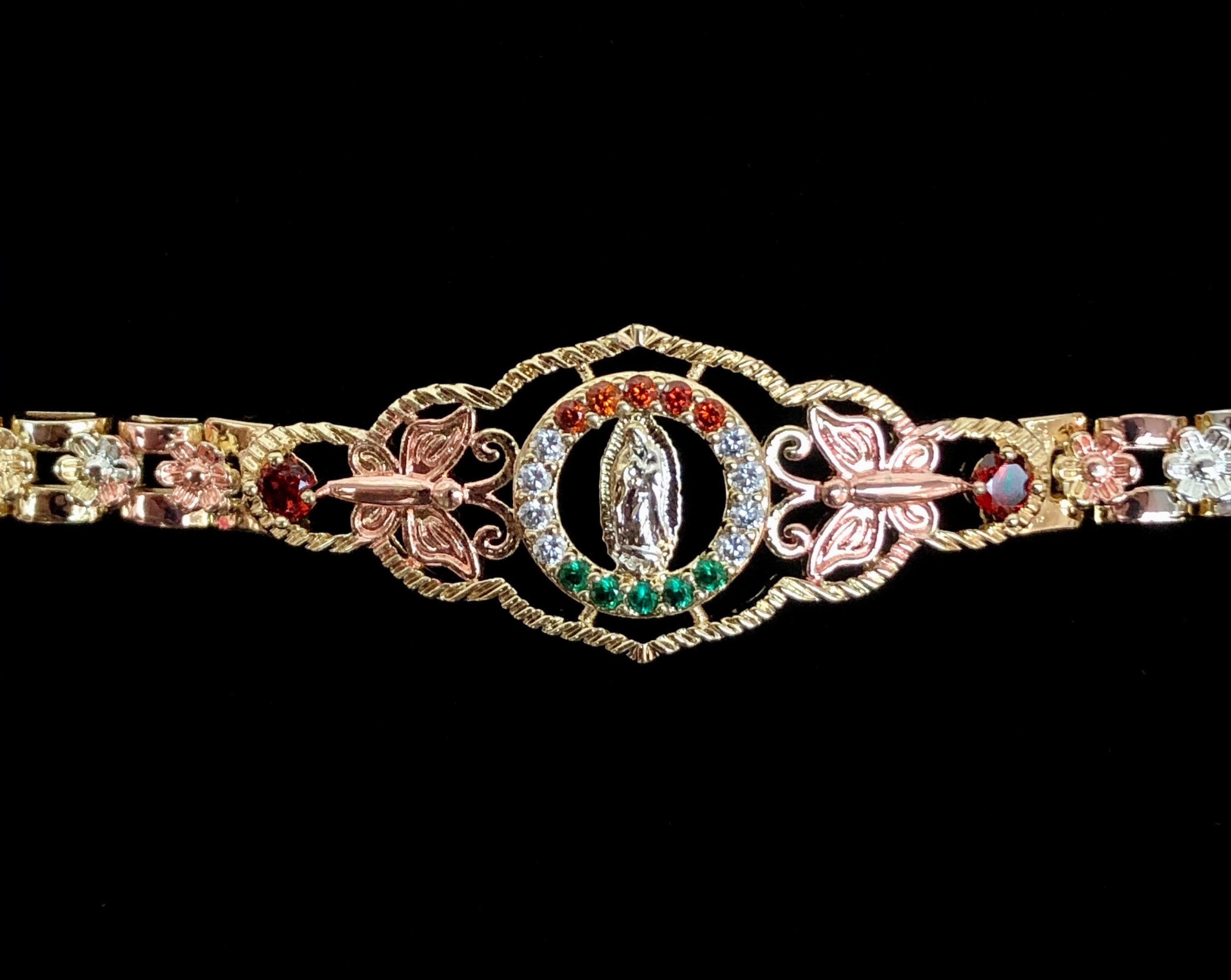 OLB 0004 -18K Gold Filled Oro Laminado BRACELET, NEW - KUANIA