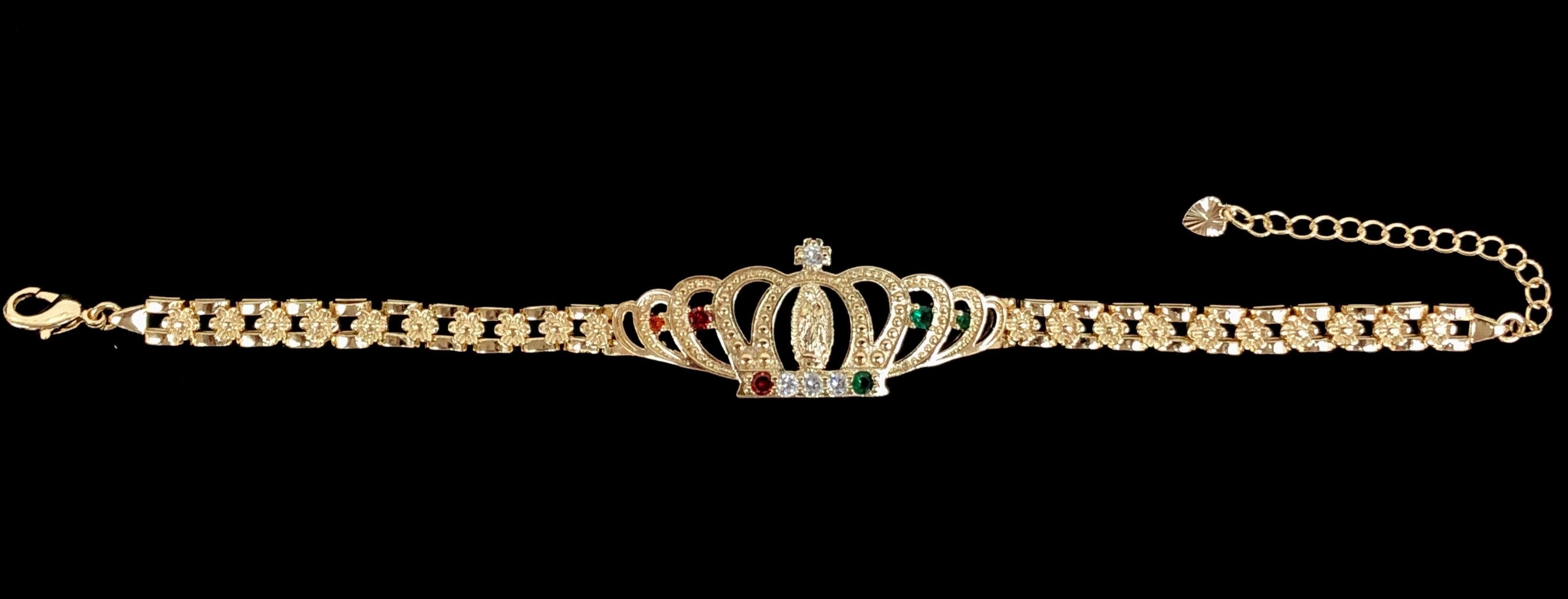 OLB 0011 -18K Gold Filled Oro Laminado BRACELET, NEW - KUANIA