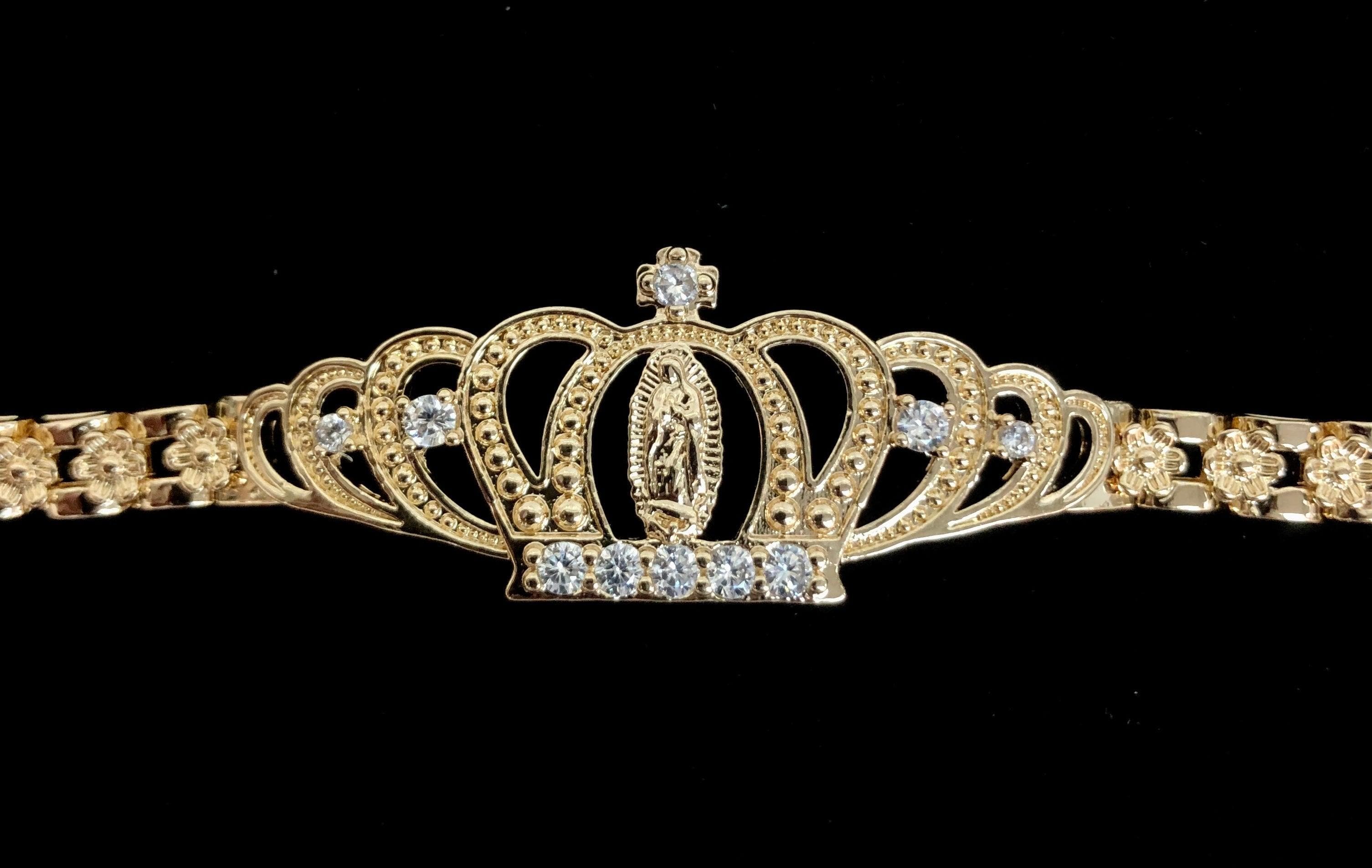 OLB 0011 -18K Gold Filled Oro Laminado BRACELET, NEW - KUANIA