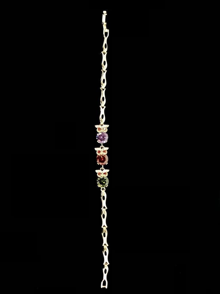 OLB 0028 -18K Gold Filled Oro Laminado BRACELET, NEW - KUANIA