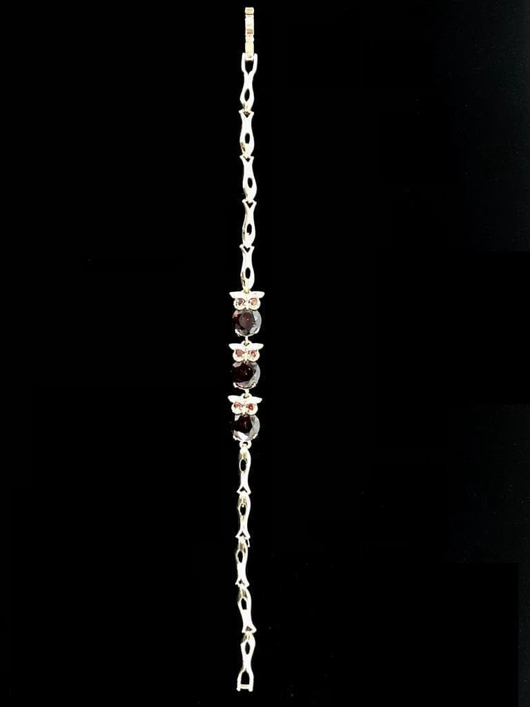 OLB 0028 -18K Gold Filled Oro Laminado BRACELET, NEW - KUANIA