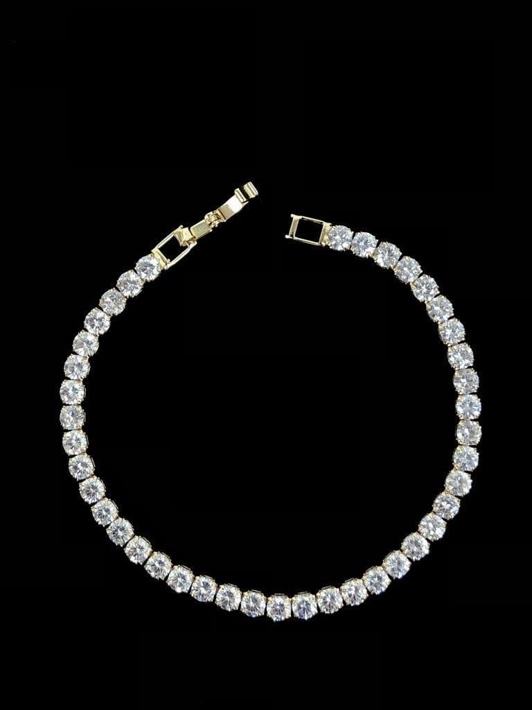 OLB 0032 -18K Gold Filled Oro Laminado BRACELET, NEW - KUANIA