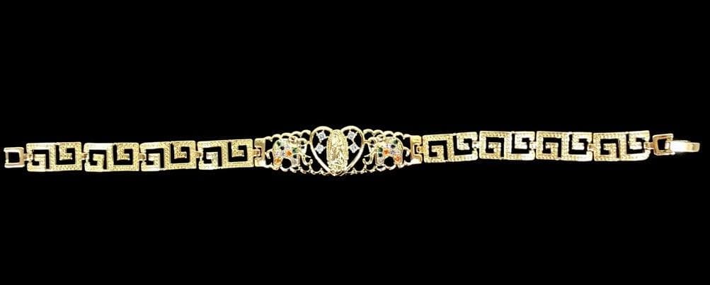 OLB 0038 -18K Gold Filled Oro Laminado BRACELET, NEW - KUANIA